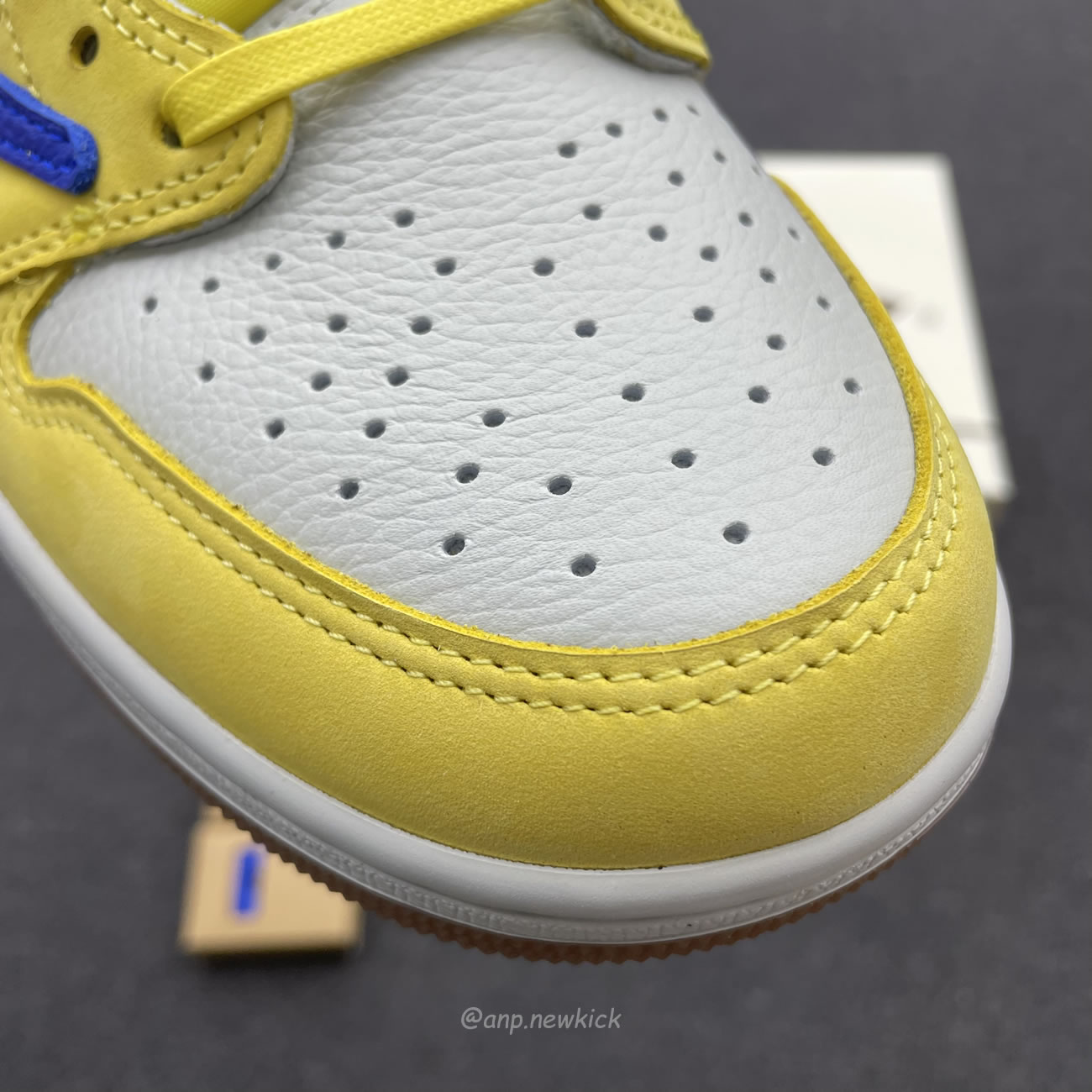 Travis Scott X Nike Air Jordan 1 Retro Low Og Sp Canary Dz4137 700 (8) - www.newkick.vip