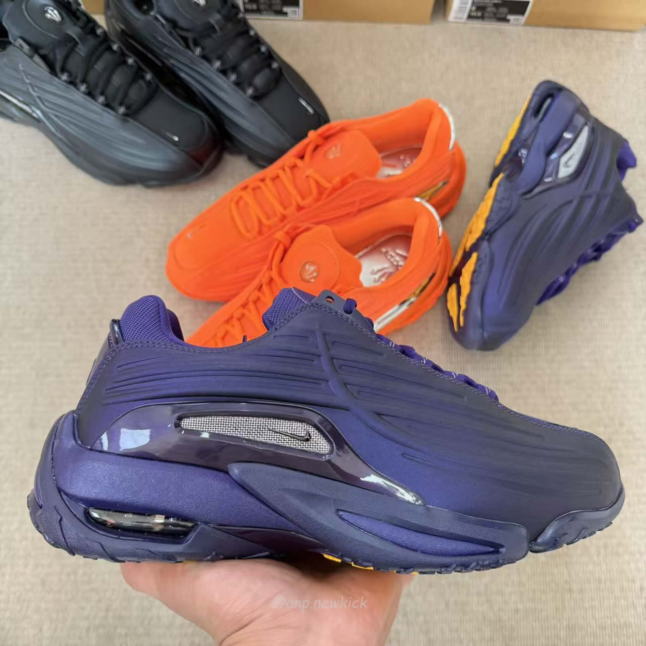 Nike Hot Step 2 Drake Nocta Eggplant Black Orange (10) - www.newkick.vip