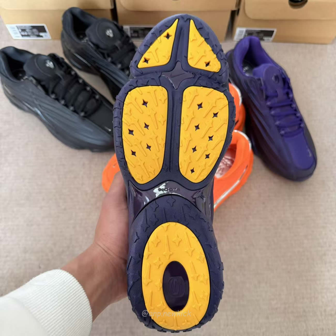 Nike Hot Step 2 Drake Nocta Eggplant Black Orange (11) - www.newkick.vip