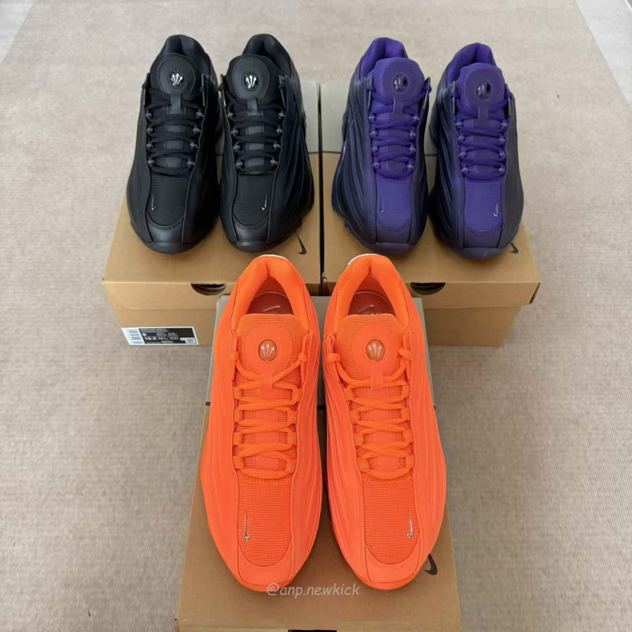 Nike Hot Step 2 Drake Nocta Eggplant Black Orange (7) - www.newkick.vip