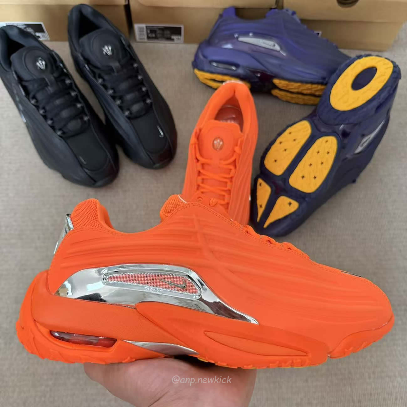 Nike Hot Step 2 Drake Nocta Eggplant Black Orange (13) - www.newkick.vip