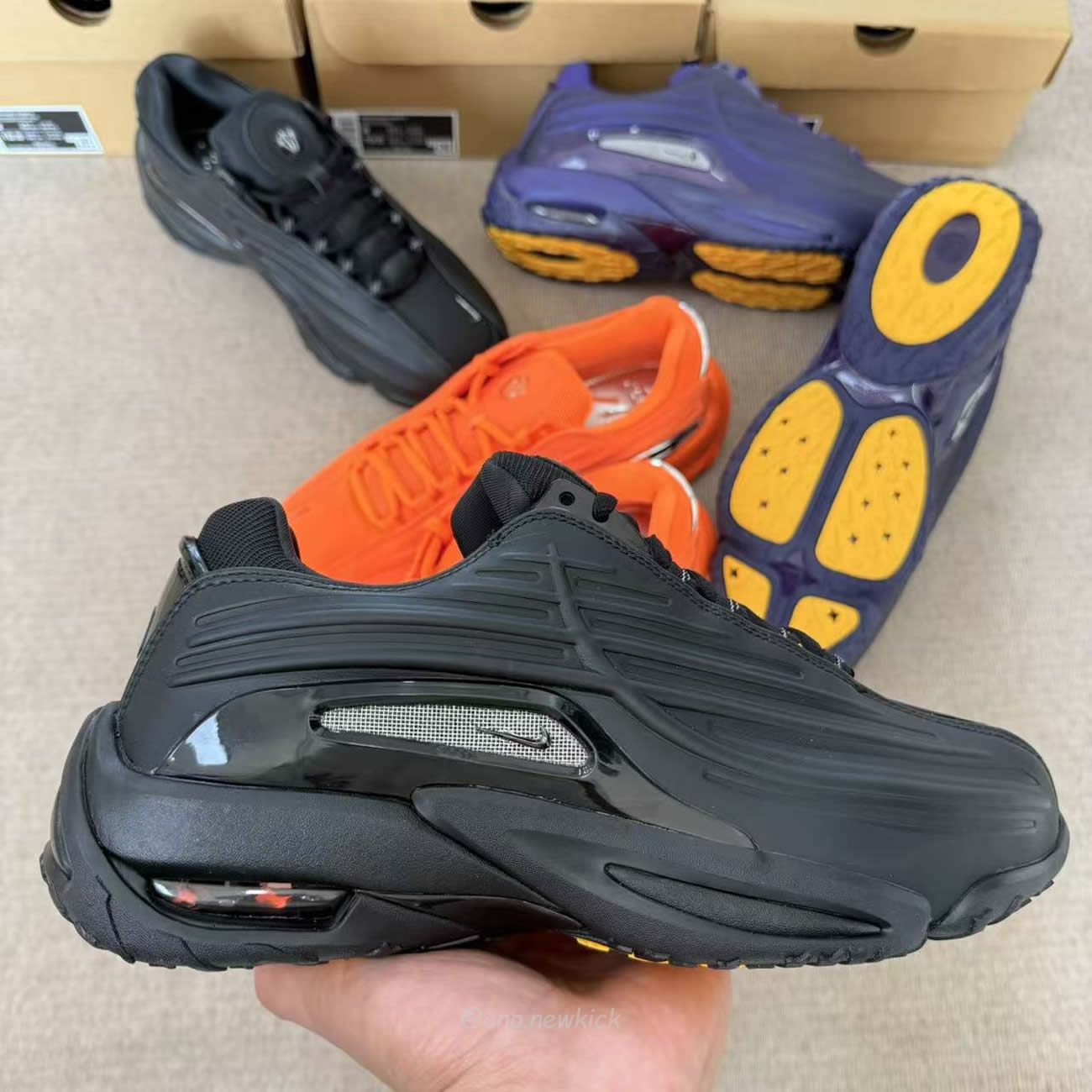 Nike Hot Step 2 Drake Nocta Eggplant Black Orange (4) - www.newkick.vip