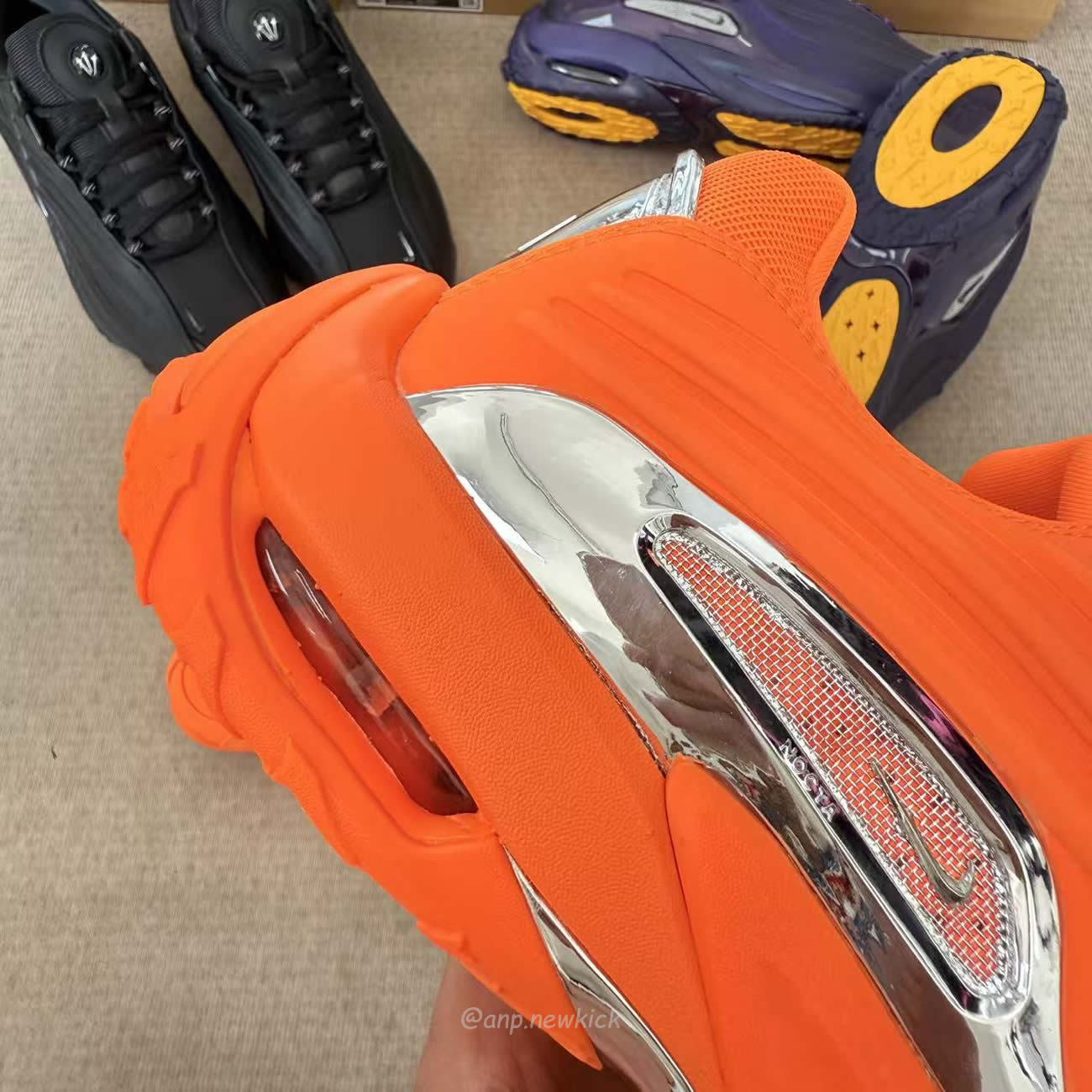 Nike Hot Step 2 Drake Nocta Eggplant Black Orange (6) - www.newkick.vip