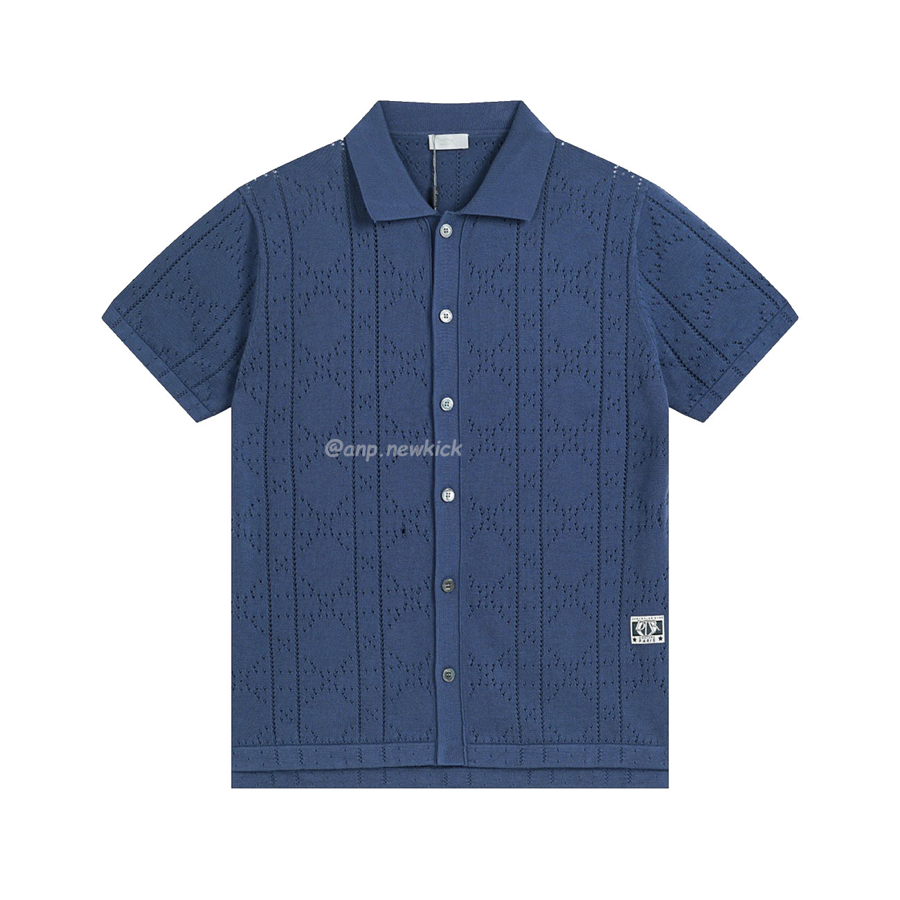 Dior Cannage Short Sleeved Shirt (1) - www.newkick.vip