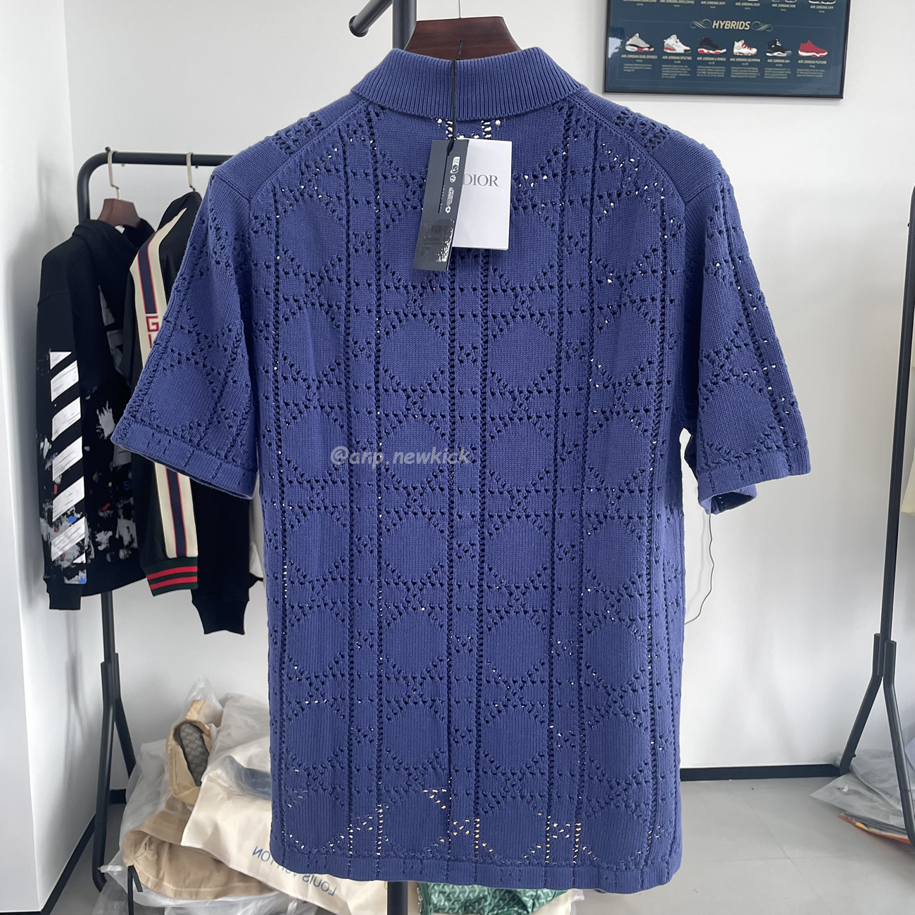 Dior Cannage Short Sleeved Shirt (12) - www.newkick.vip