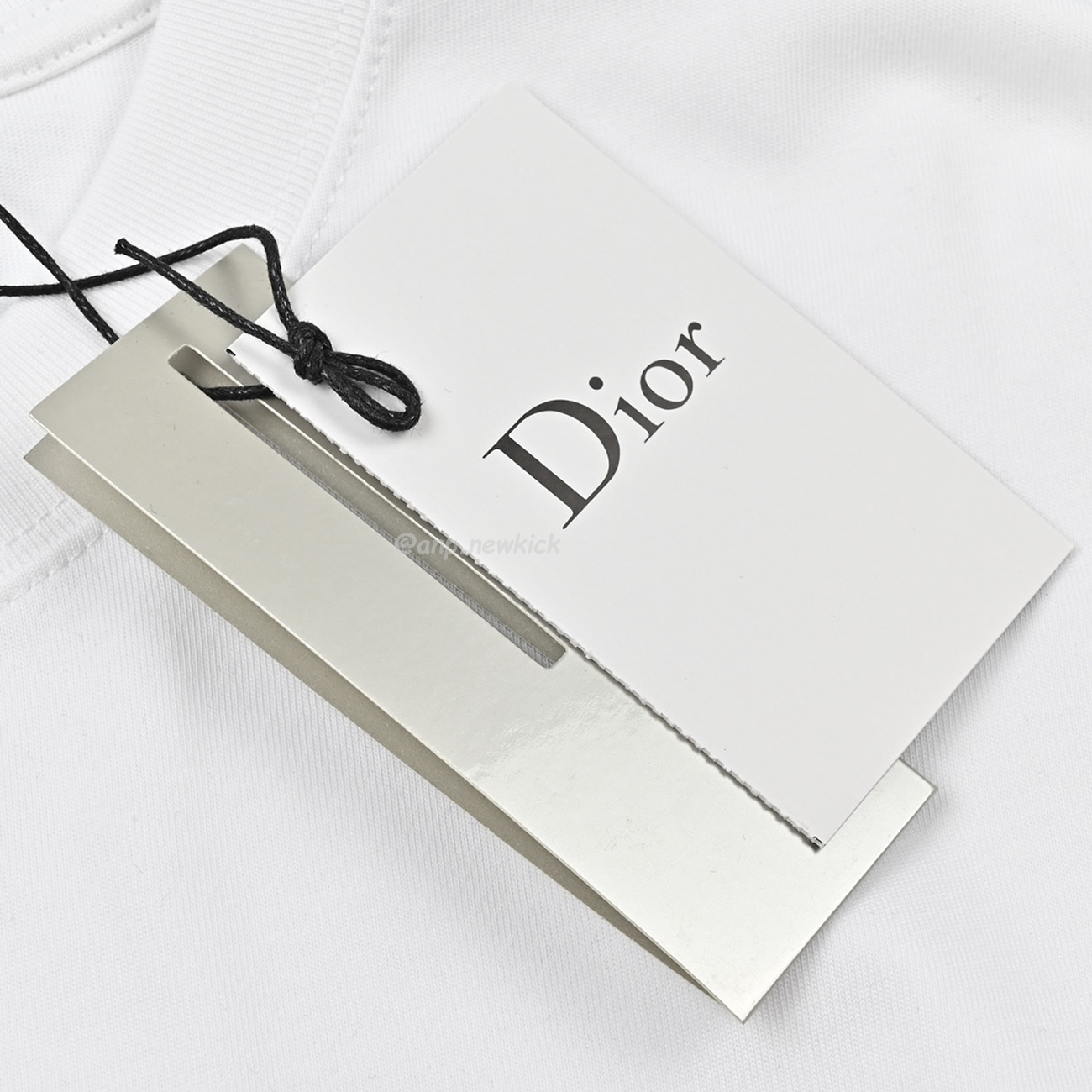 Dior Hand Drawn Logo Graffiti Inspired Short Sleeved T Shirt (6) - www.newkick.vip