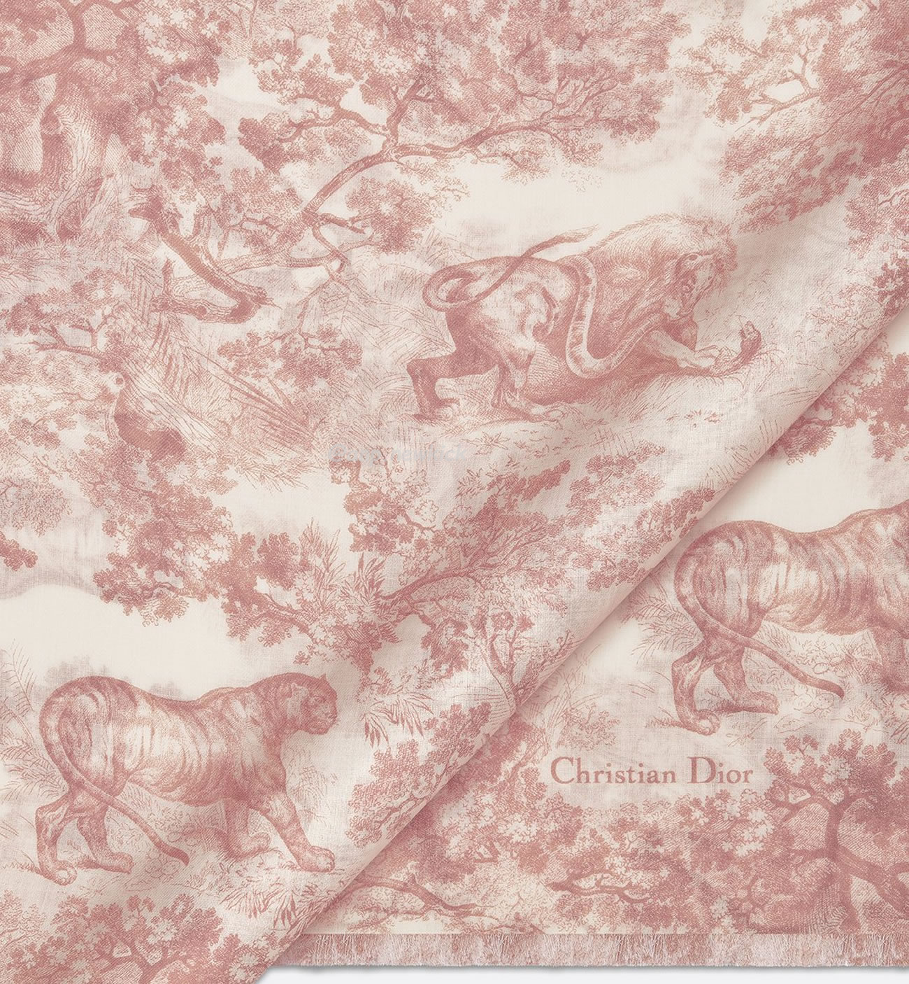 Dior Printed Shawl Cashmere Fabrics Sauvage Ruyi Print 140x180cm (2) - www.newkick.vip