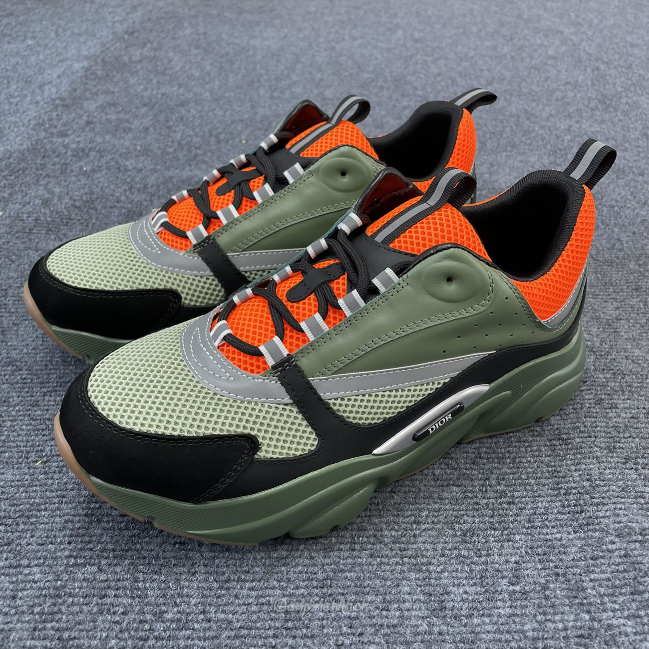 Dior B22 Orange Olive Black 3sn231ykc H663 (7) - www.newkick.vip