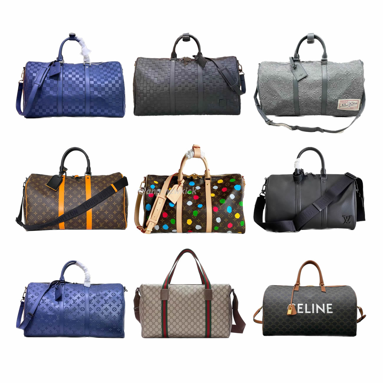 Louis Vuitton Keepall Bandouliere Monogram 50 Navy Duffel Bag (0) - www.newkick.vip
