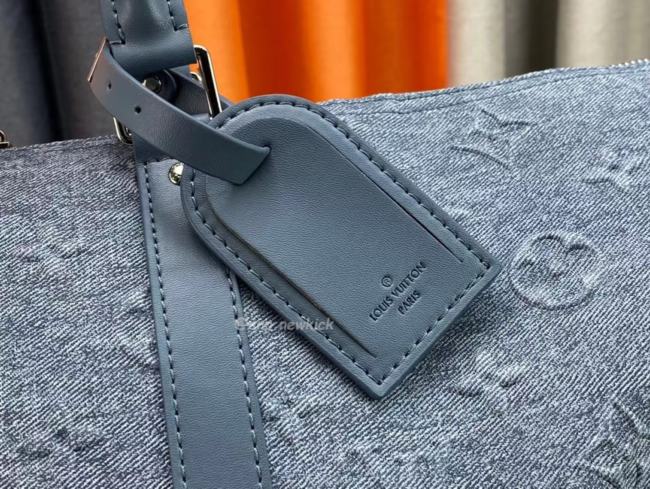 Louis Vuitton Keepall Bandouliere Monogram 50 Navy Duffel Bag (59) - www.newkick.vip