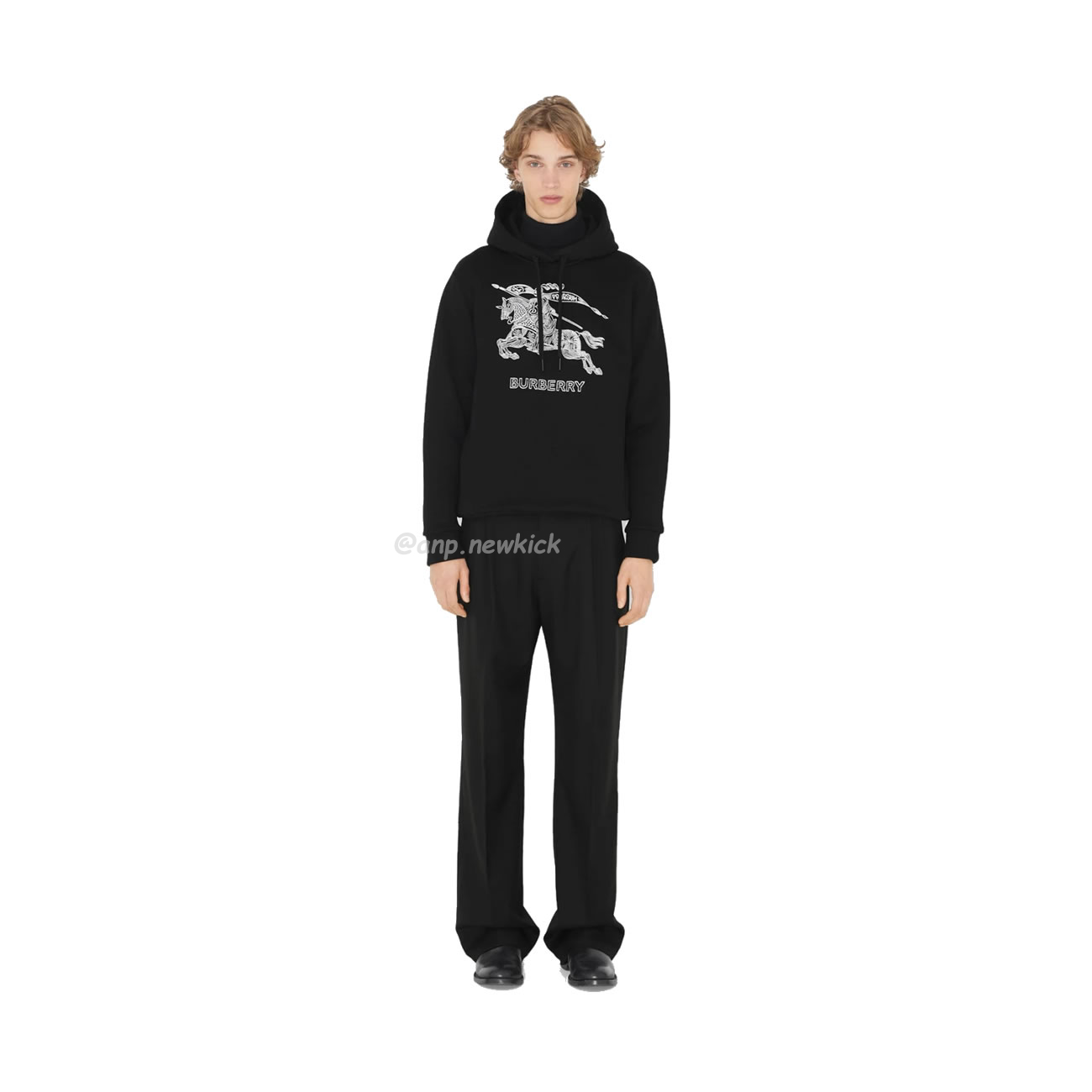 Burberry Embroidered Ekd Cotton Hoodie Black (2) - www.newkick.vip Burberry Embroidered Ekd Cotton Hoodie Black (2) - www.newkick.vip
