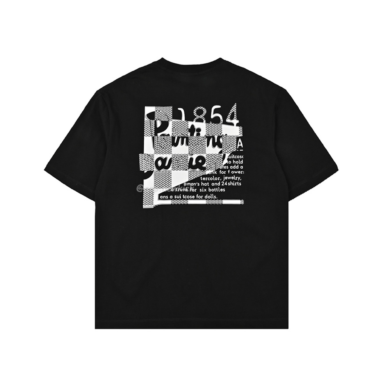 Louis Vuitton 24ss Embroidered Letter Printed Short Sleeves T Shirt (10) - www.newkick.vip