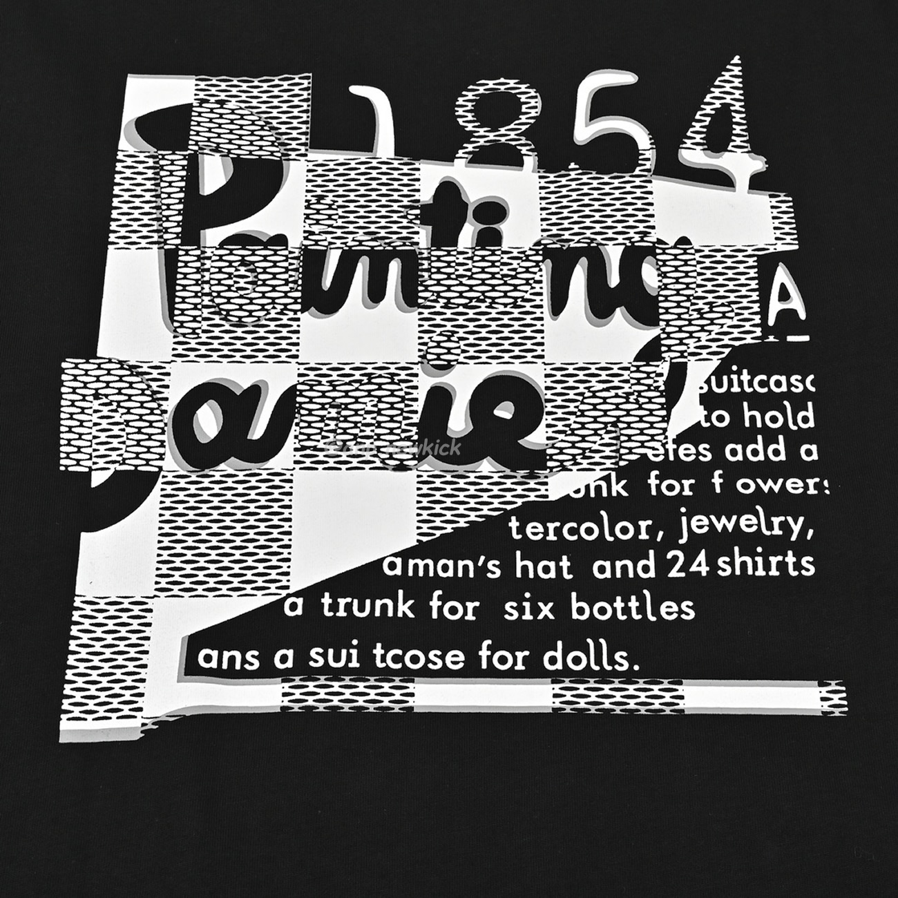 Louis Vuitton 24ss Embroidered Letter Printed Short Sleeves T Shirt (9) - www.newkick.vip