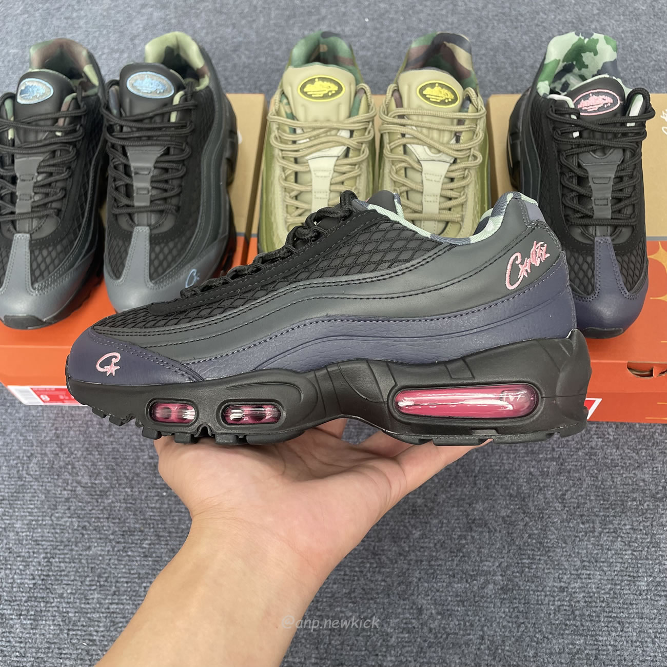 Nike Air Max 95 Sp Corteiz Pink Beam Fb2709 001 Gutta Green Fb2709 300 Aegean Storm Fb2709 002 (5) - www.newkick.vip Nike Air Max 95 Sp Corteiz Pink Beam Fb2709 001 Gutta Green Fb2709 300 Aegean Storm Fb2709 002 (5) - www.newkick.vip