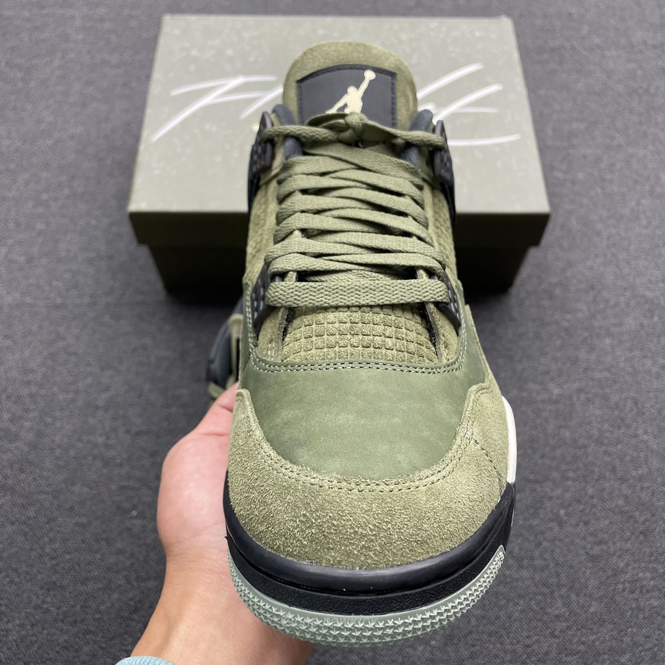 Air Jordan 4 Retro Se Craft Medium Olive Ps Fb9929 200 (8) - www.newkick.vip
