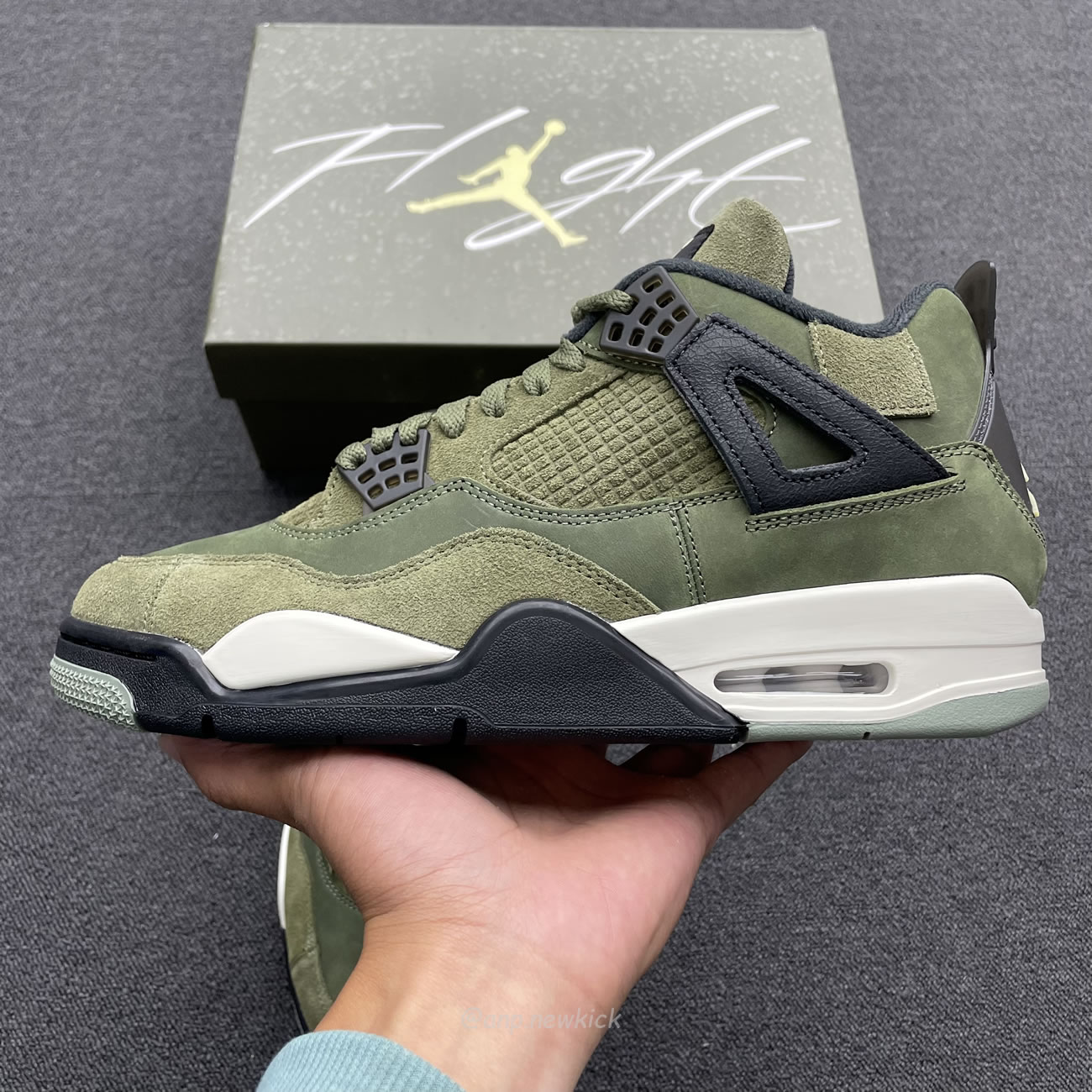 Air Jordan 4 Retro Se Craft Medium Olive Ps Fb9929 200 (9) - www.newkick.vip