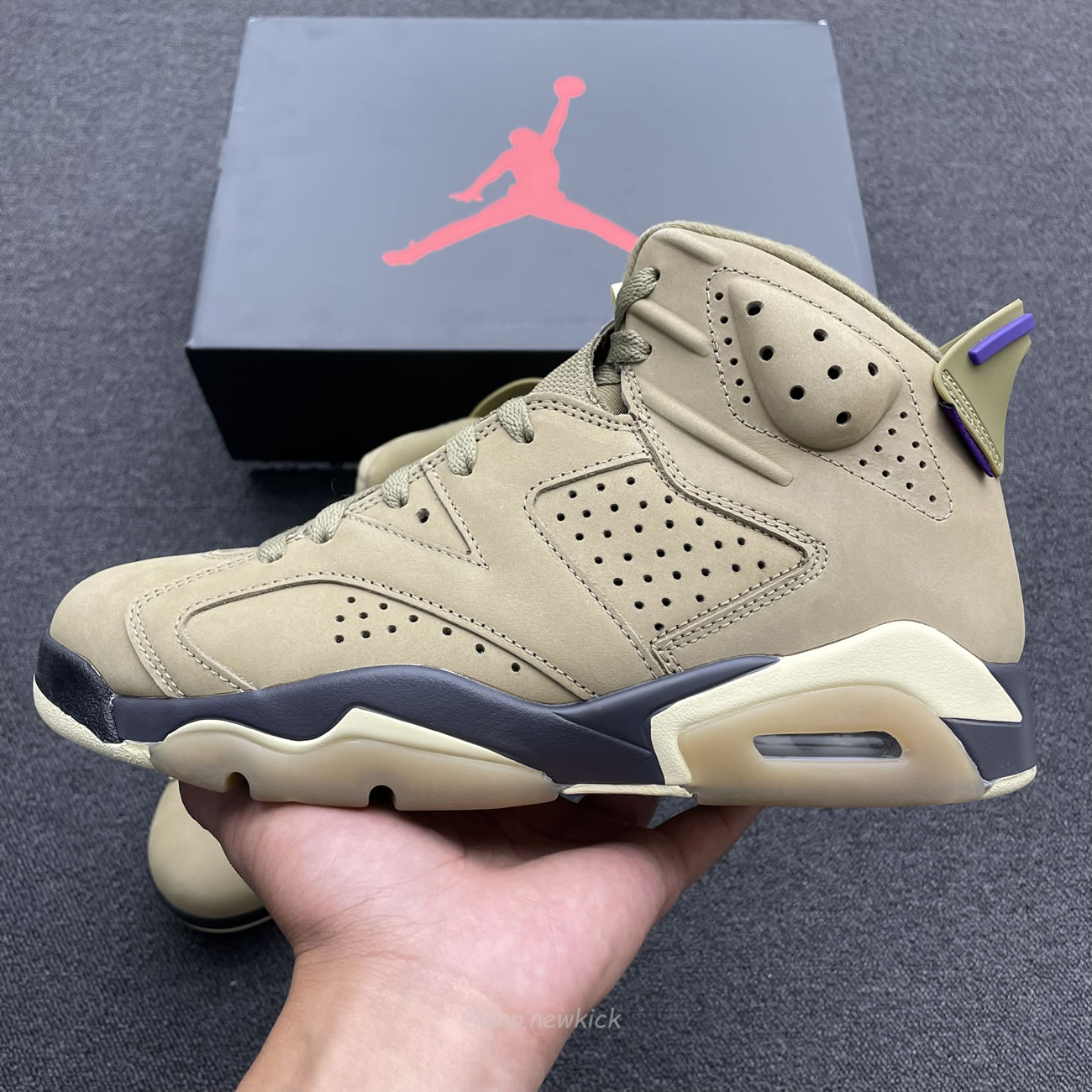 Air Jordan 6 Retro Gore Tex Brown Kelp Womens Fd1643 300 (13) - www.newkick.vip