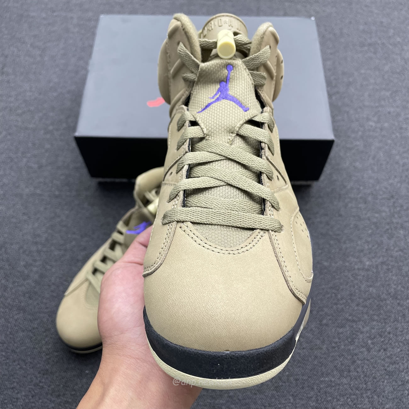 Air Jordan 6 Retro Gore Tex Brown Kelp Womens Fd1643 300 (6) - www.newkick.vip