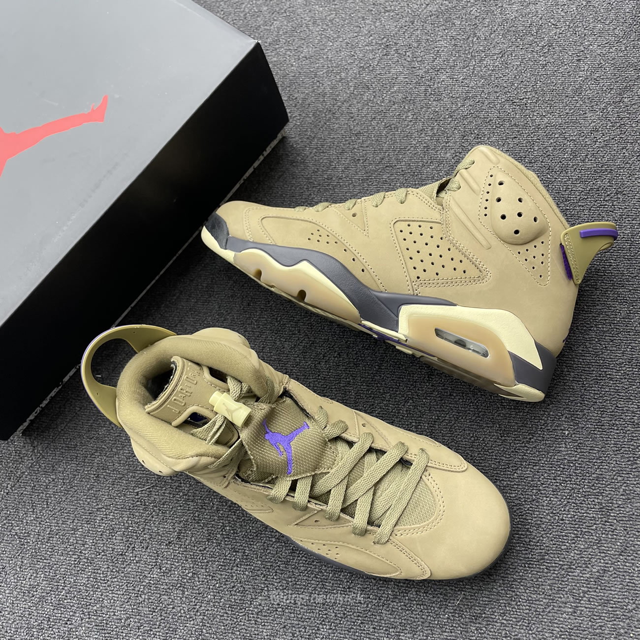 Air Jordan 6 Retro Gore Tex Brown Kelp Womens Fd1643 300 (8) - www.newkick.vip