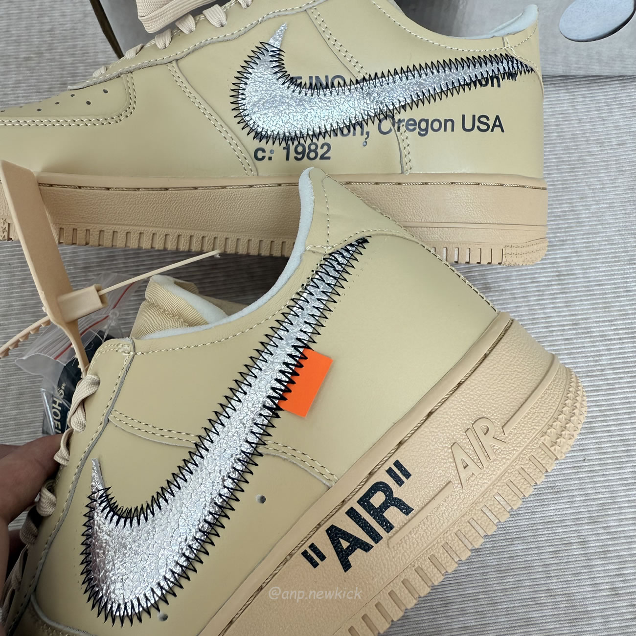 Nike Air Force 1 Low Off White Sesame Fd6900 200 (3) - www.newkick.vip
