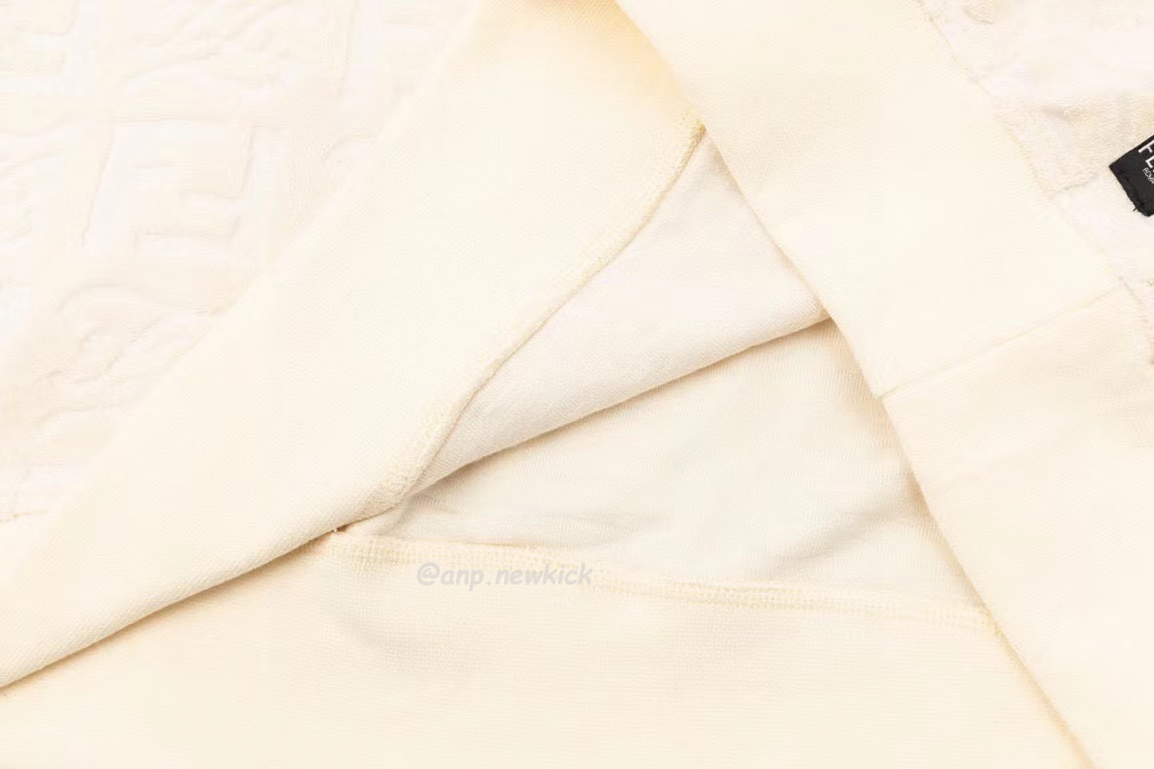 Fendi Reverse Collar Polo Shirt White Black Fw22 (10) - www.newkick.vip