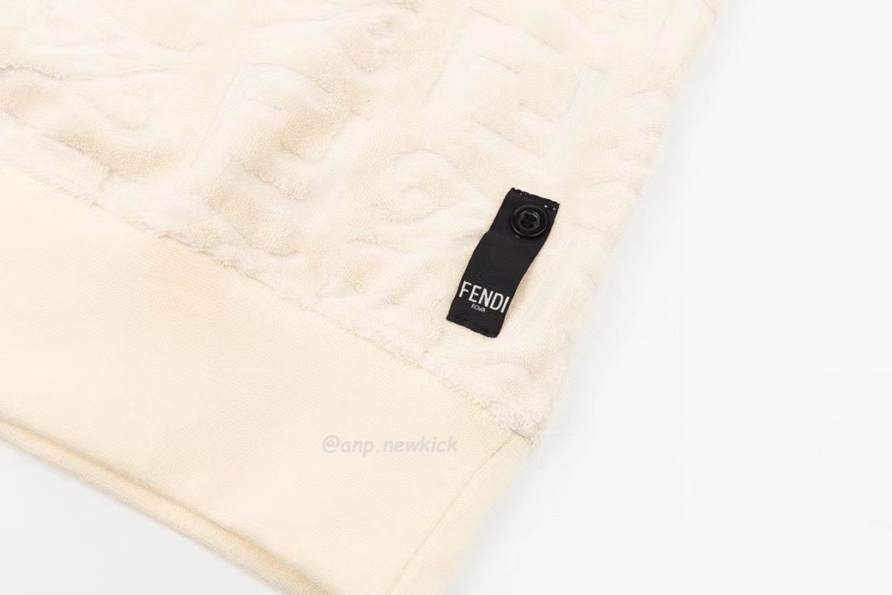 Fendi Reverse Collar Polo Shirt White Black Fw22 (7) - www.newkick.vip