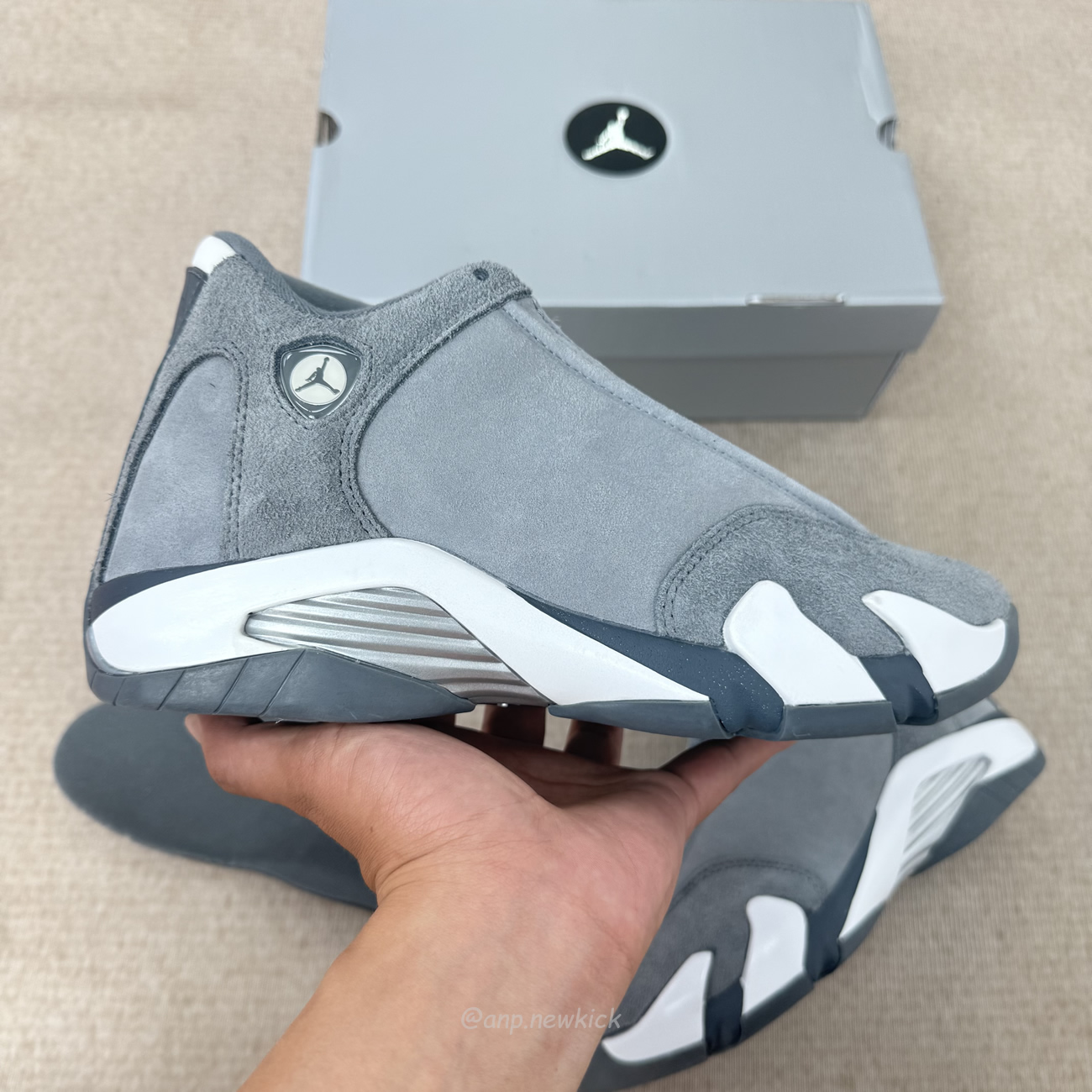 Air Jordan 14 Retro Flint Grey Fj3460 012 (17) - www.newkick.vip