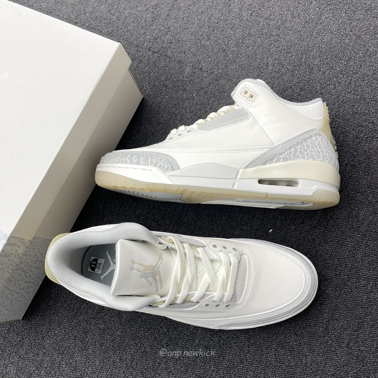 Air Jordan 3 Retro Craft Ivory Fj9479 100 (2) - www.newkick.vip
