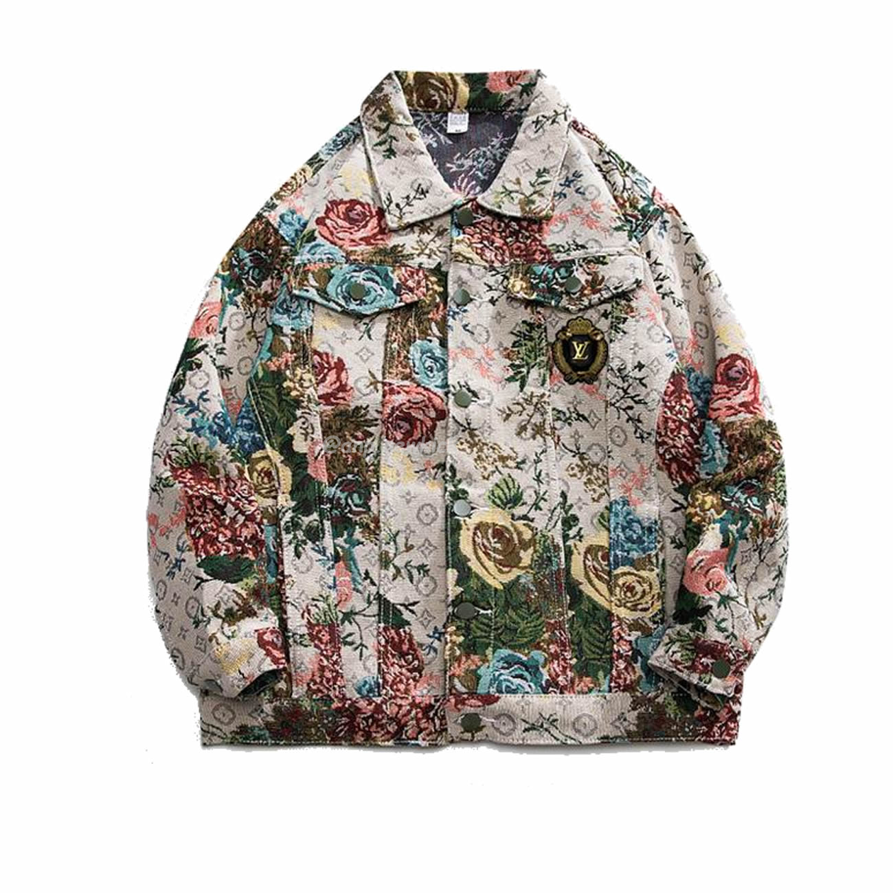 Louis Vuitton Flower Monogram Long Sleeves (1) - www.newkick.vip