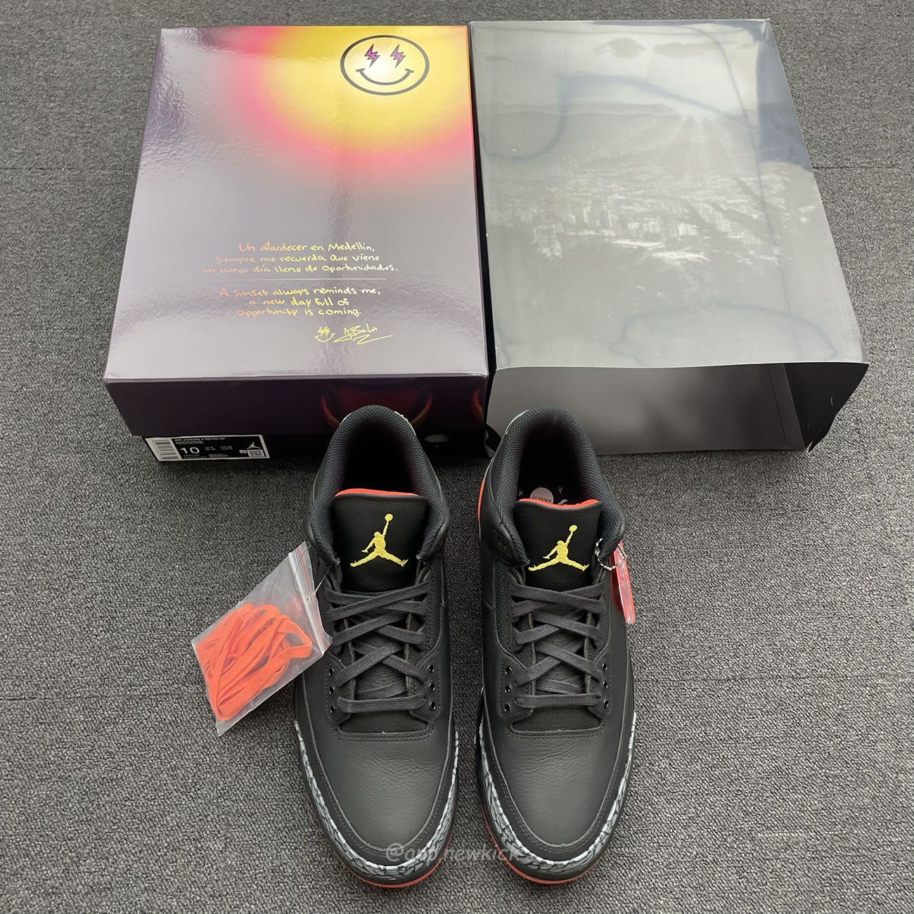 Air Jordan 3 Retro J Balvin Rio Fn0344 001 (17) - www.newkick.vip