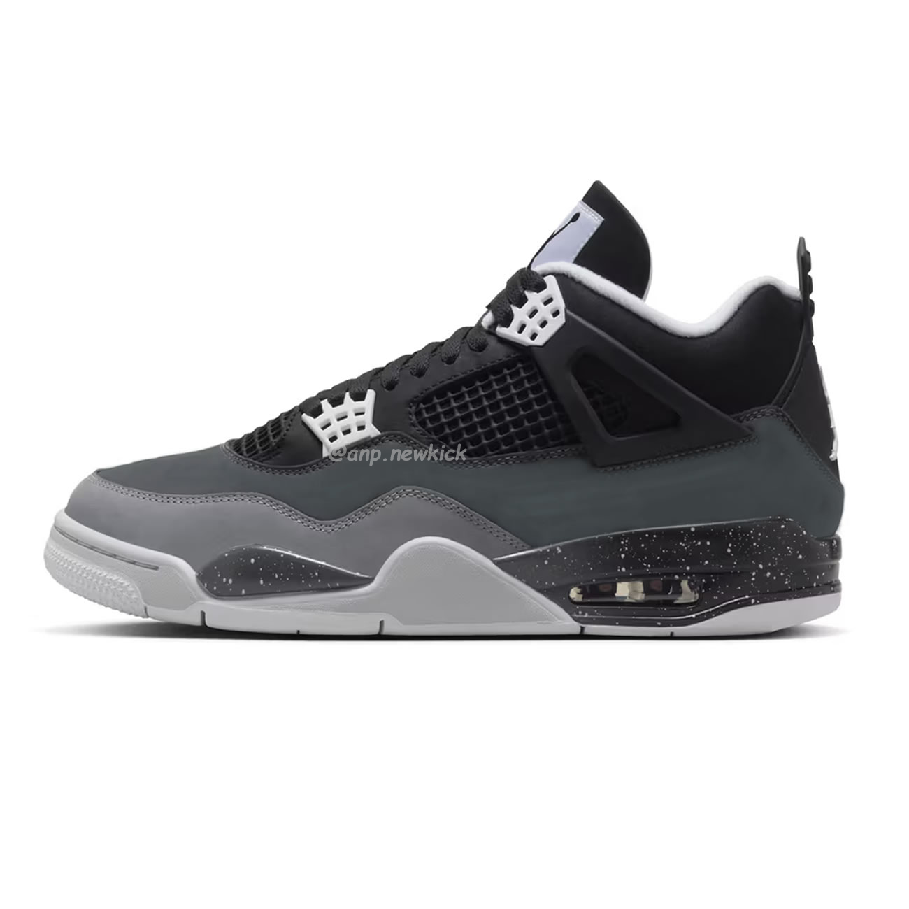 Air Jordan 4 Retro Fear Black Grey Fq8138 002 (1) - www.newkick.vip