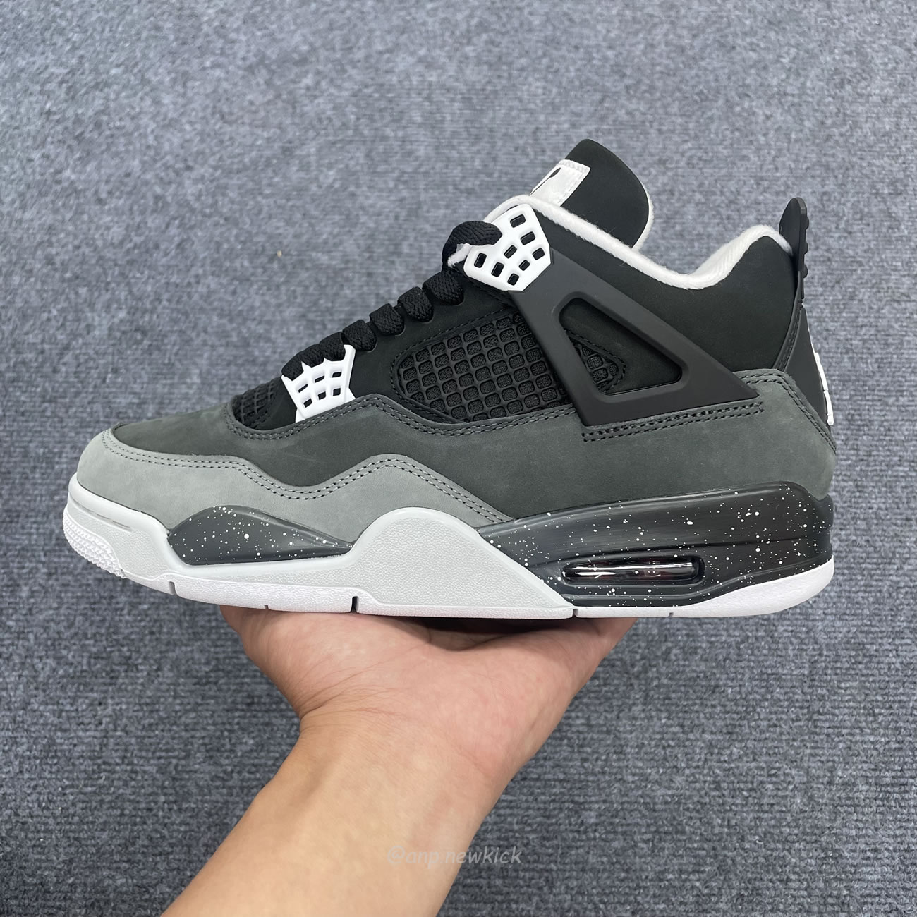 Air Jordan 4 Retro Fear Black Grey Fq8138 002 (5) - www.newkick.vip