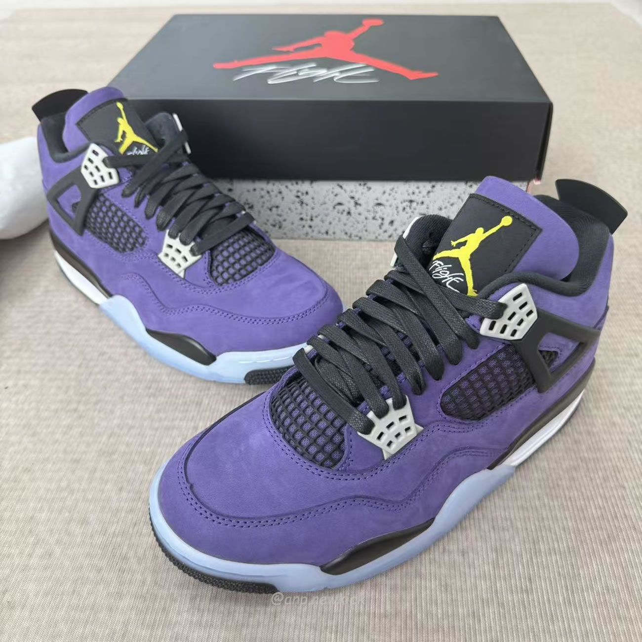 Air Jordan 4 Retro Lakers Fv5029 500 (2) - www.newkick.vip