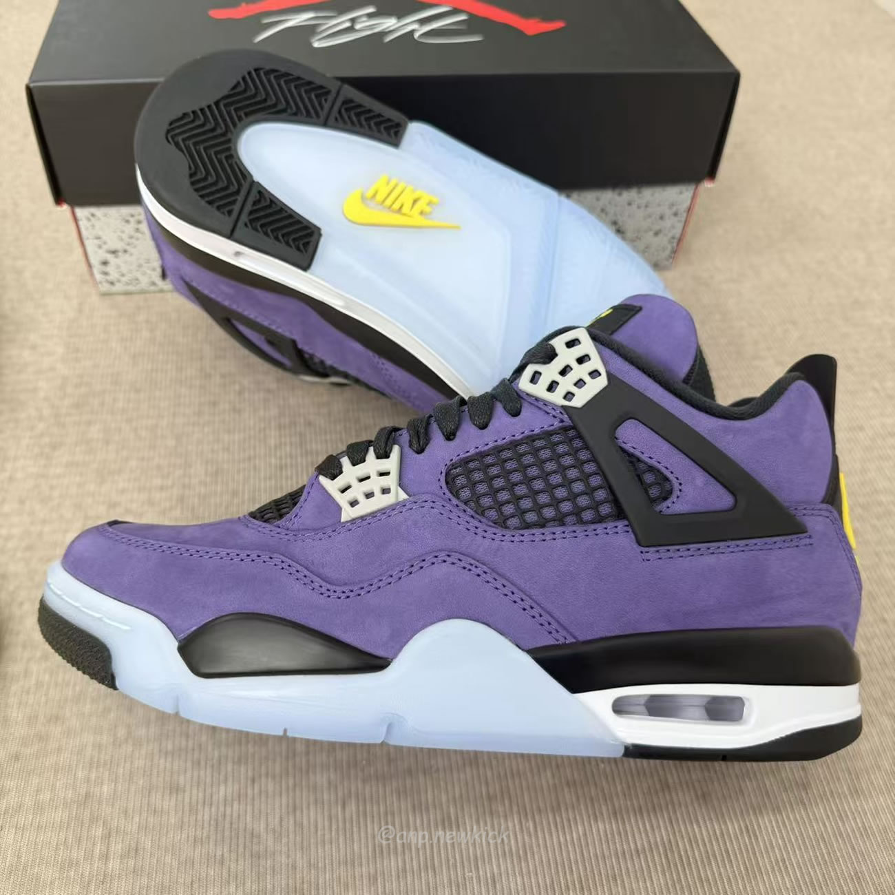 Air Jordan 4 Retro Lakers Fv5029 500 (3) - www.newkick.vip