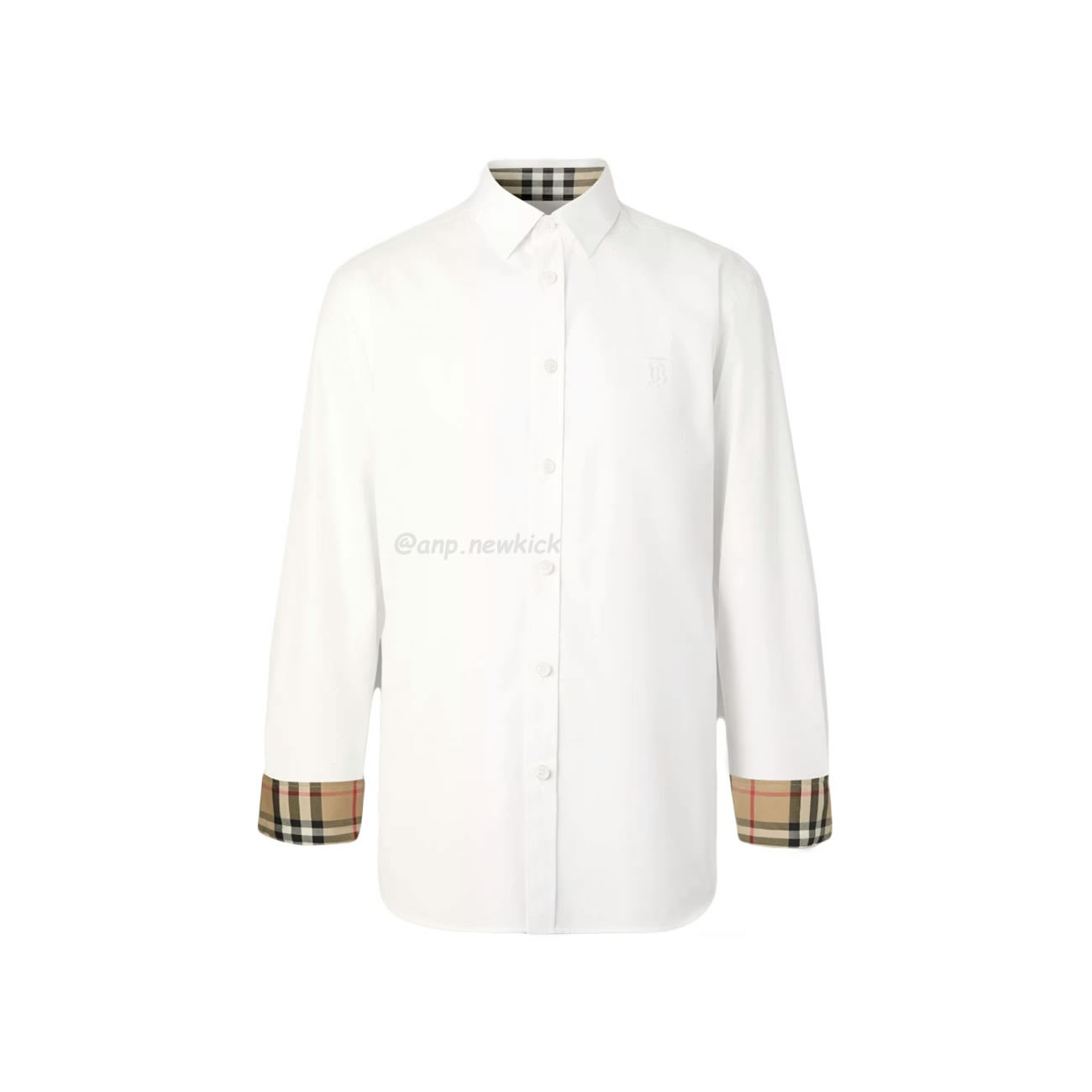 Burberry Slim Fit Monogram Motif Stretch Cotton Poplin Shirt Black White Fw21 80323081 (6) - www.newkick.vip Burberry Slim Fit Monogram Motif Stretch Cotton Poplin Shirt Black White Fw21 80323081 (6) - www.newkick.vip