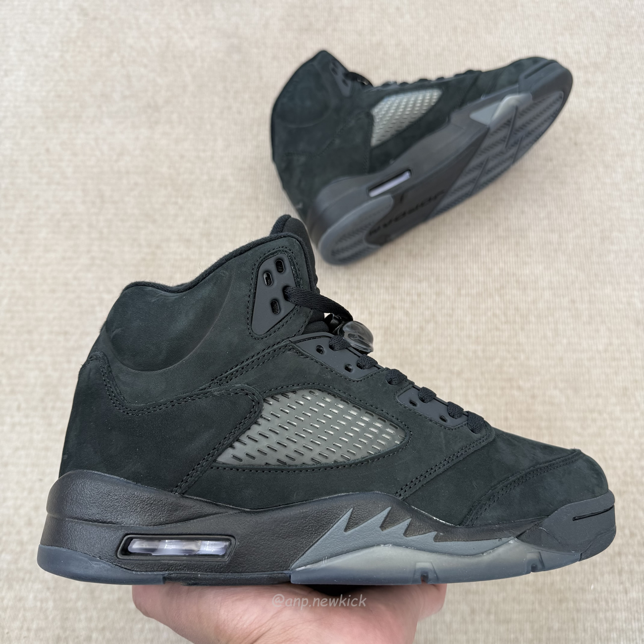 Air Jordan 5 Anthracite Black Fz2239 001 (2) - www.newkick.vip