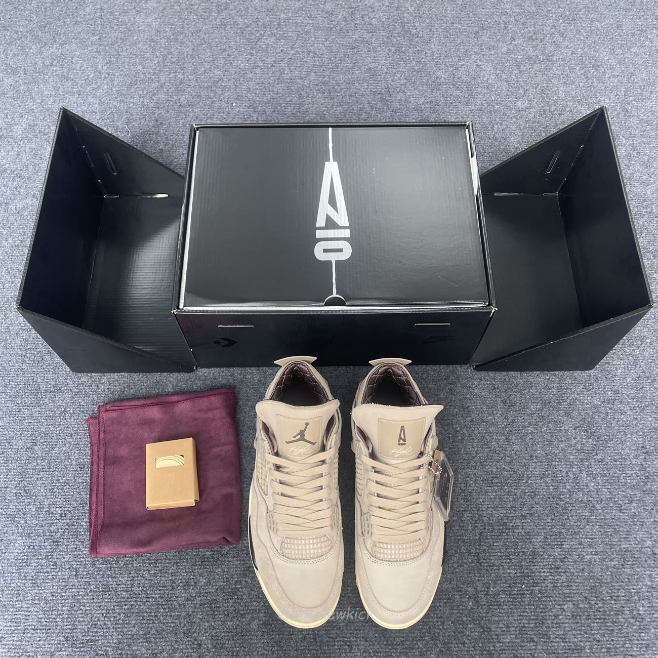 Air Jordan 4 Retro Og Sp A Ma Maniére While You Were Sleeping Womens Fz4810 200 (4) - www.newkick.vip