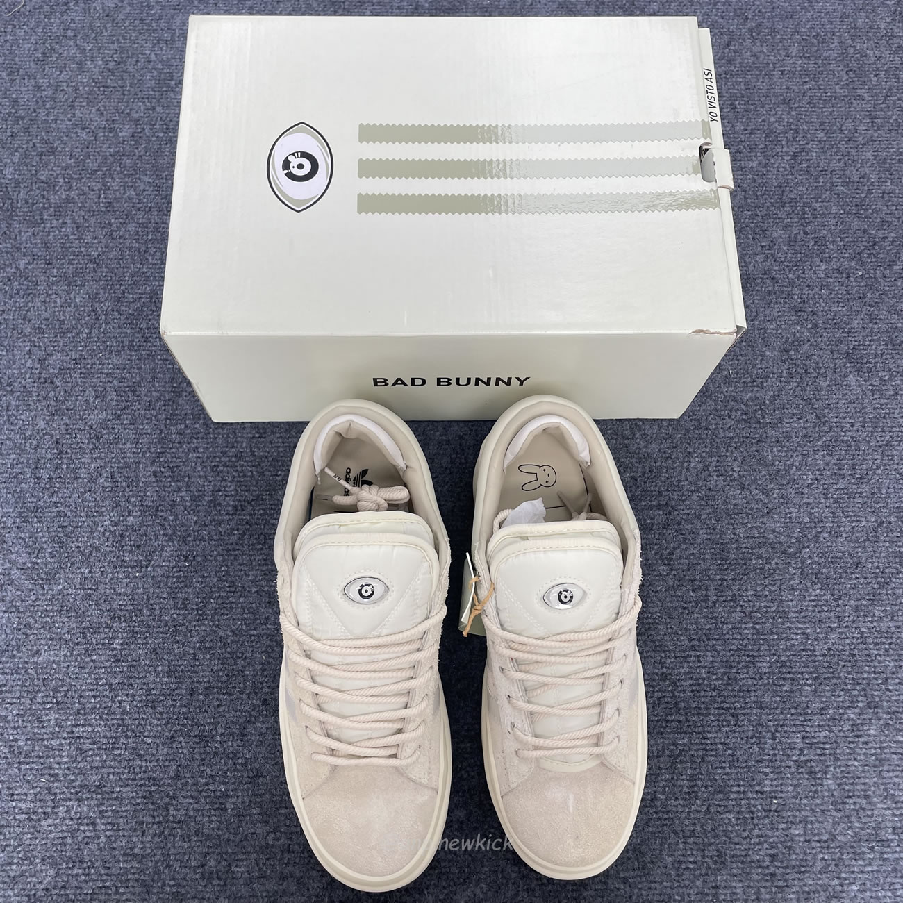 Adidas Campus Light Bad Bunny Cream Fz5823 (4) - www.newkick.vip