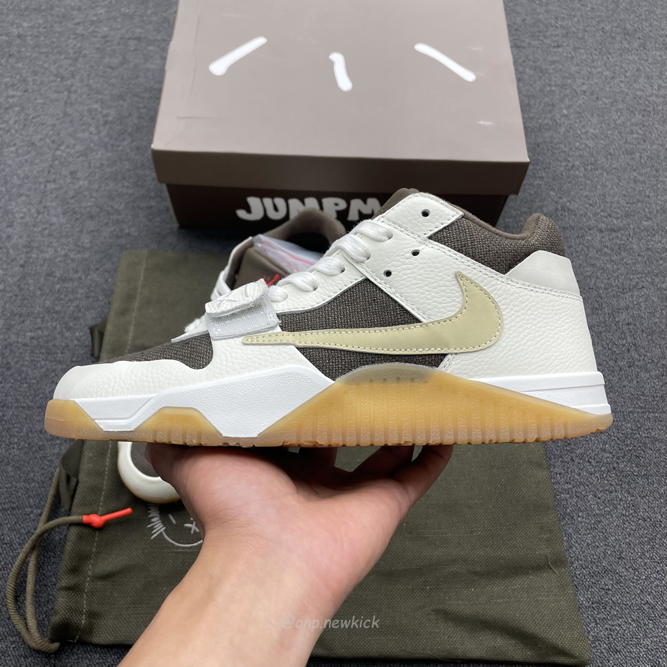 Air Jordan Jumpman Jack Tr Travis Scott Sail Fz8117 100 (8) - www.newkick.vip