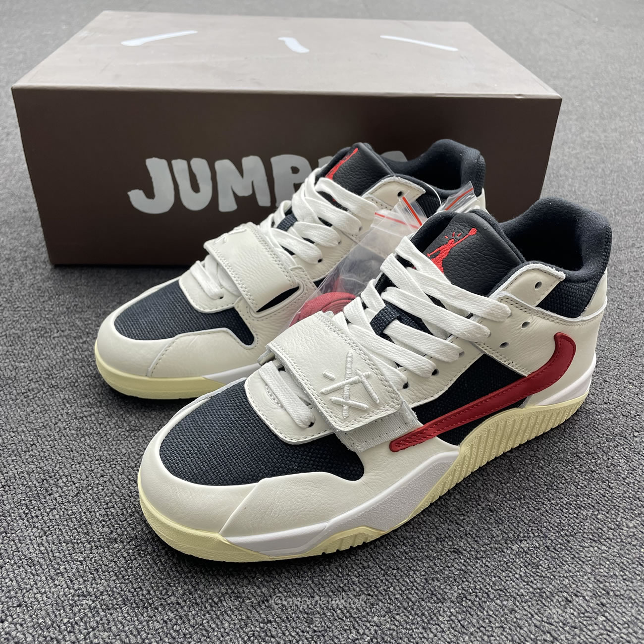 Air Jordan Jumpman Jack Tr Travis Scott University Red Fz8117 101 (2) - www.newkick.vip