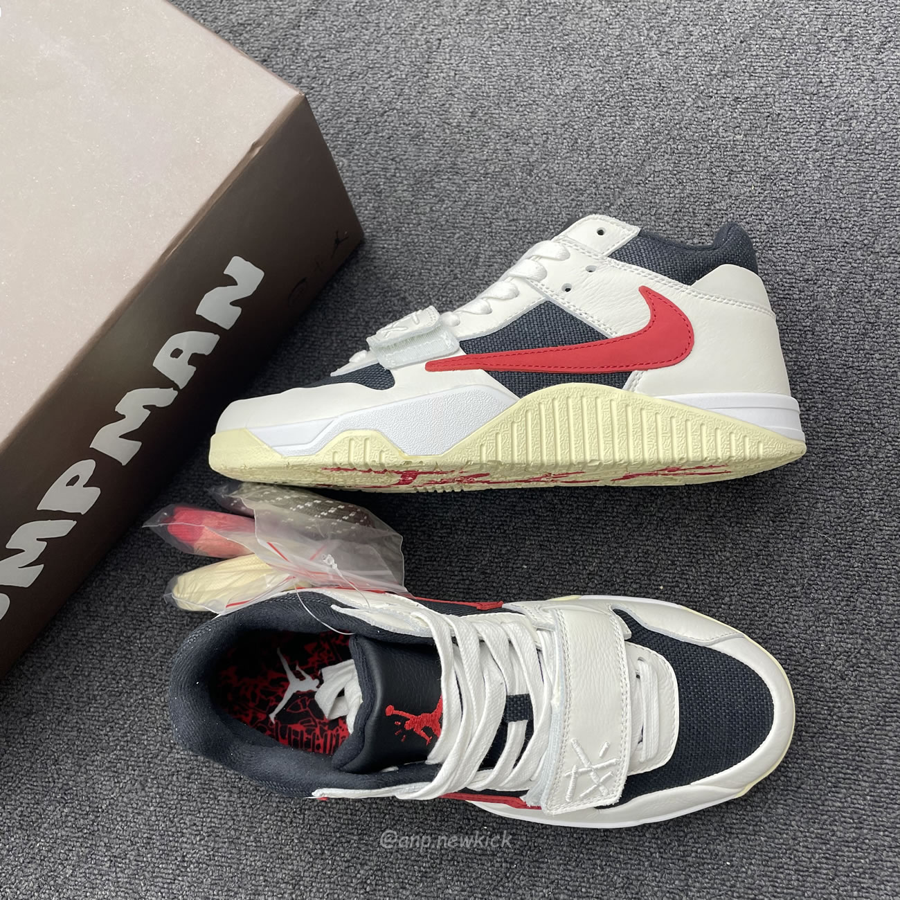 Air Jordan Jumpman Jack Tr Travis Scott University Red Fz8117 101 (5) - www.newkick.vip