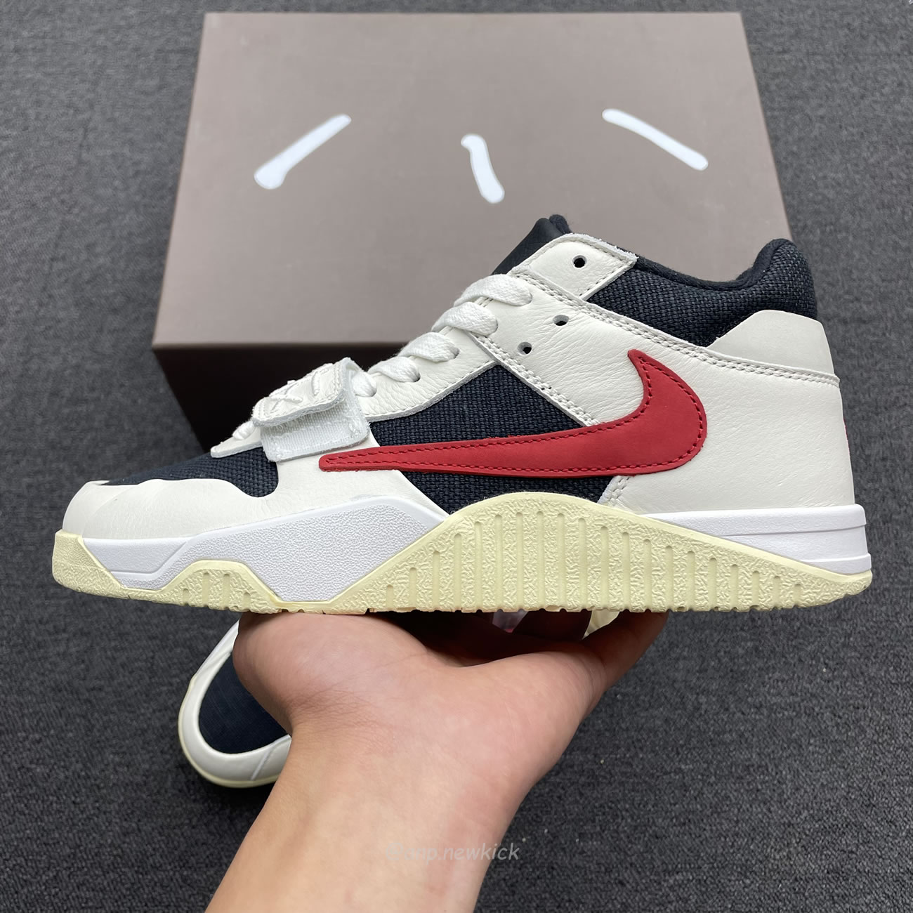 Air Jordan Jumpman Jack Tr Travis Scott University Red Fz8117 101 (9) - www.newkick.vip