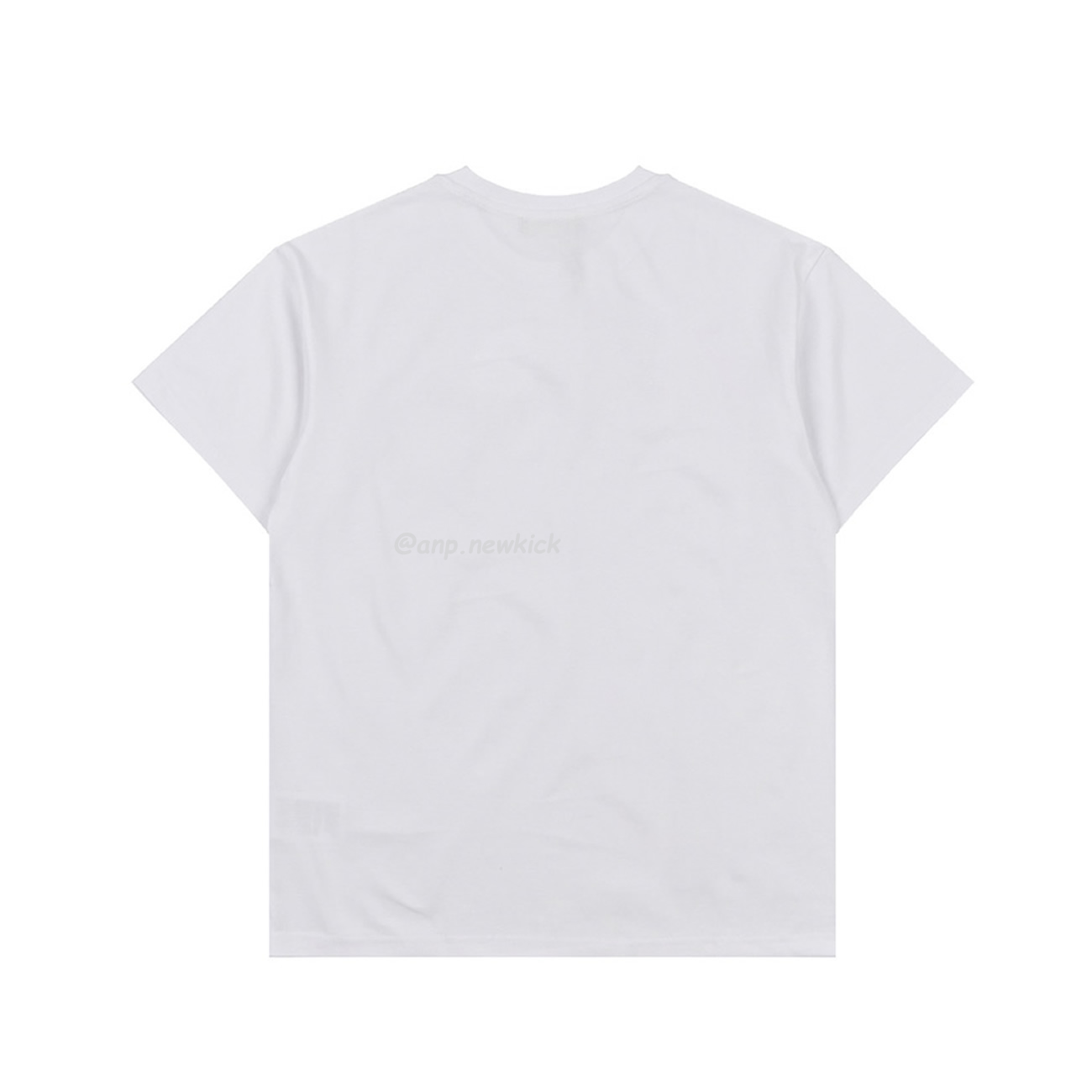 Fendi Pentagonal F Embroidered Flocked Round Neck Short Sleeved T Shirt (7) - www.newkick.vip