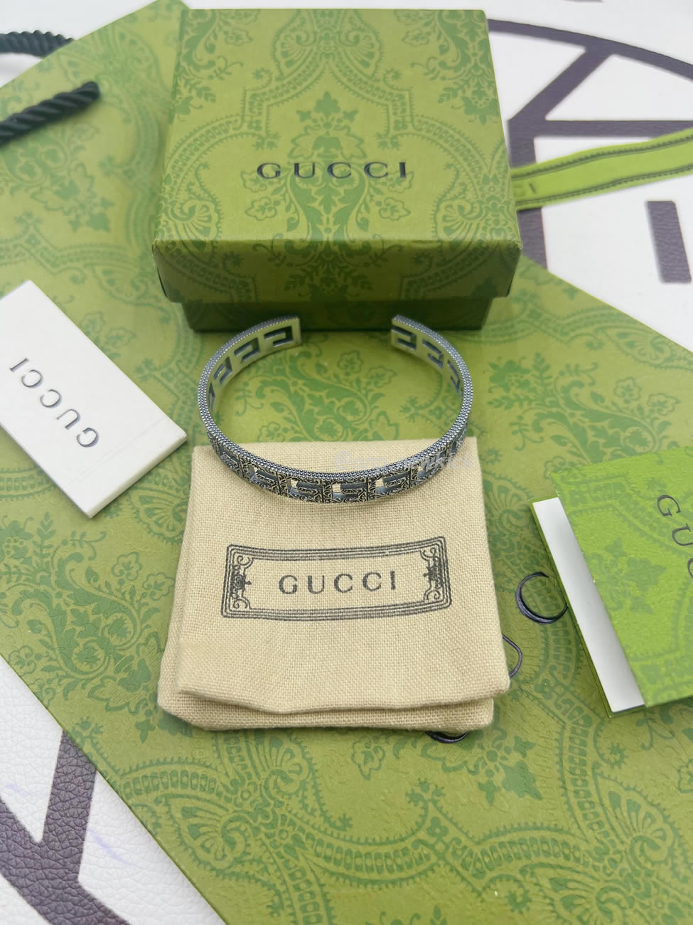 Gucci Bangle Square G Interlocking Gb002b (1) - www.newkick.vip