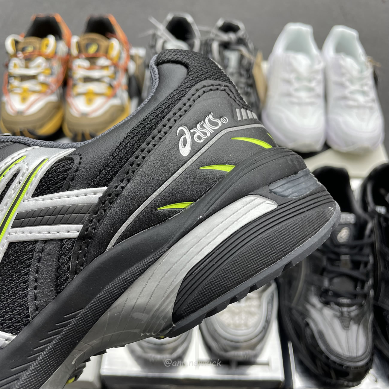 Asics Gel 1090 Black Pure Silver Andersson Bell White Orange (12) - www.newkick.vip Asics Gel 1090 Black Pure Silver Andersson Bell White Orange (12) - www.newkick.vip