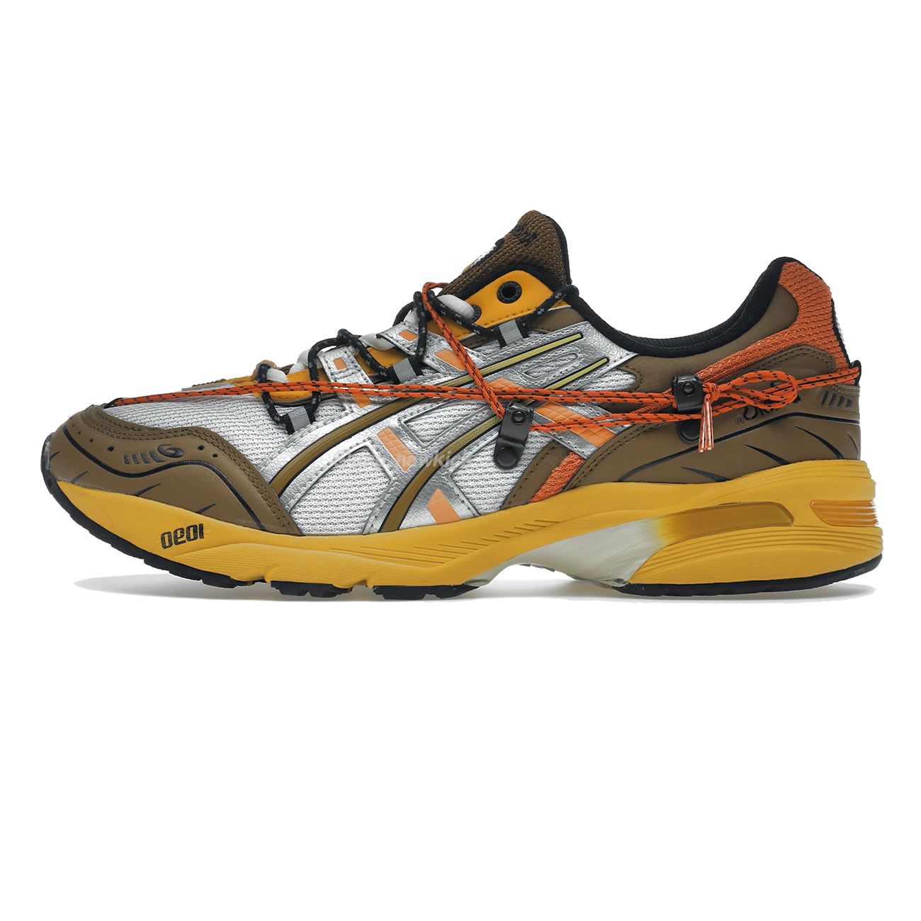 Asics Gel 1090 Black Pure Silver Andersson Bell White Orange (14) - www.newkick.vip