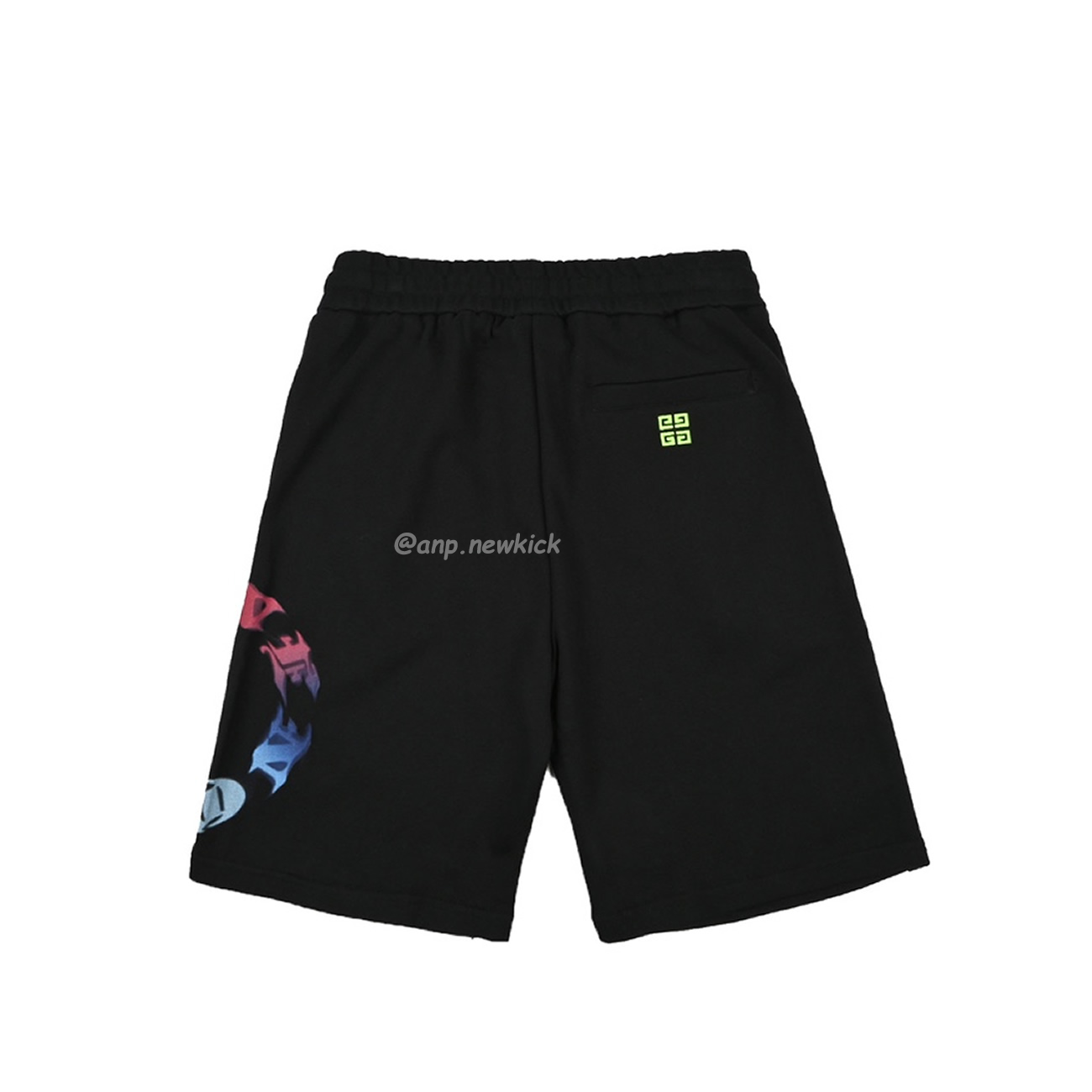 Givenchy Logo Colorful Printed Logo Capris (2) - www.newkick.vip Givenchy Logo Colorful Printed Logo Capris (2) - www.newkick.vip