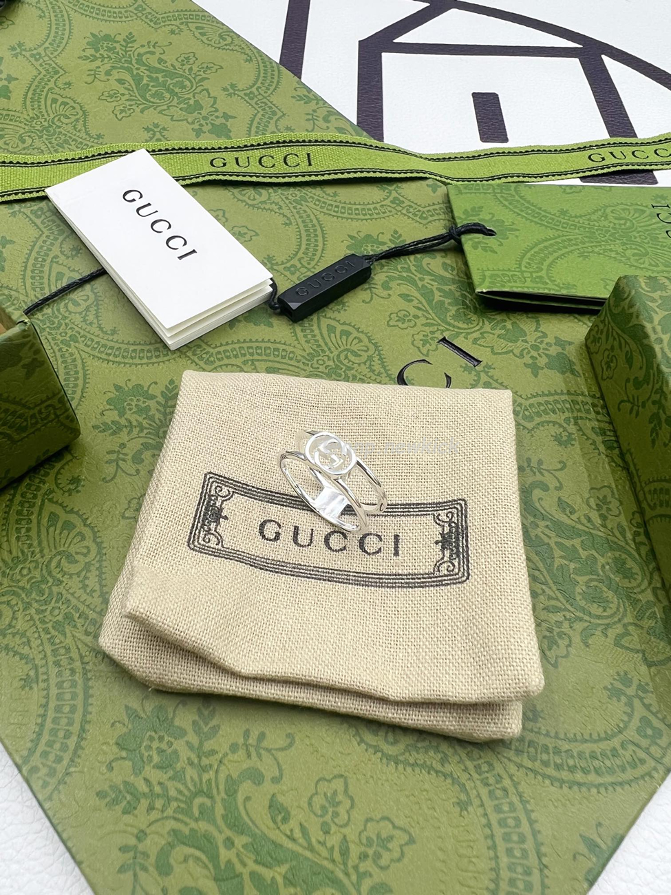 Gucci Interlocking G Ring (1) - www.newkick.vip Gucci Interlocking G Ring (1) - www.newkick.vip