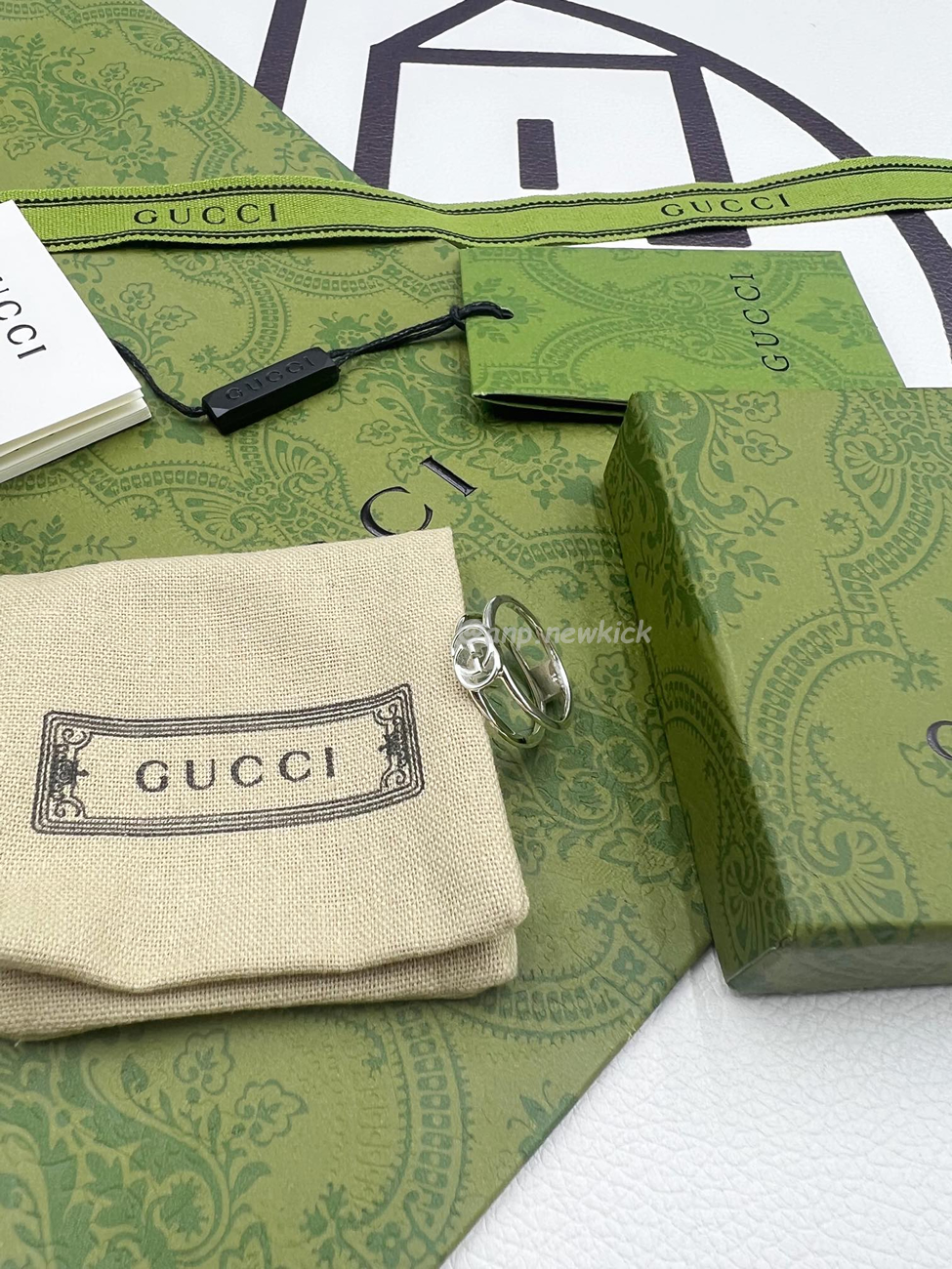 Gucci Interlocking G Ring (2) - www.newkick.vip Gucci Interlocking G Ring (2) - www.newkick.vip