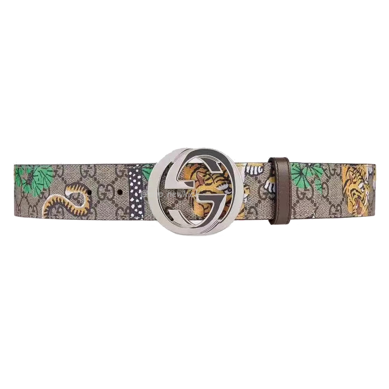 Gucci Interlocking G Belt Supreme Gg Bengal Beige Brown Multicolor (1) - www.newkick.vip Gucci Interlocking G Belt Supreme Gg Bengal Beige Brown Multicolor (1) - www.newkick.vip